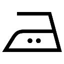 Strykes på middels temperatur