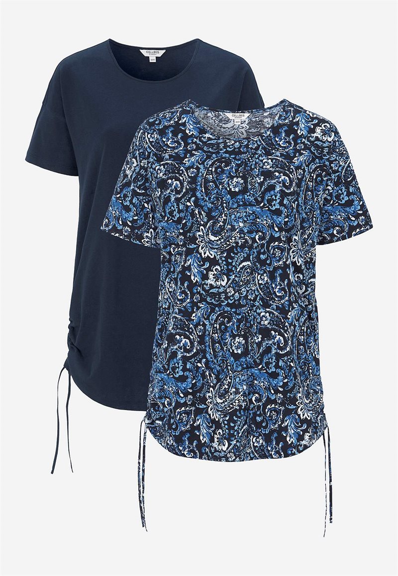 Lang jerseytopp Vilde 2-pack