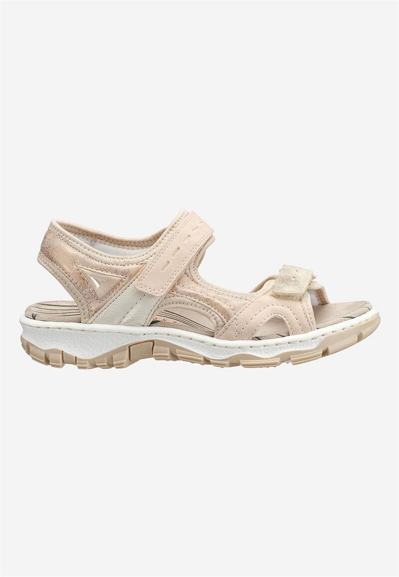 Komfortabel sandal med borrelåslukning
