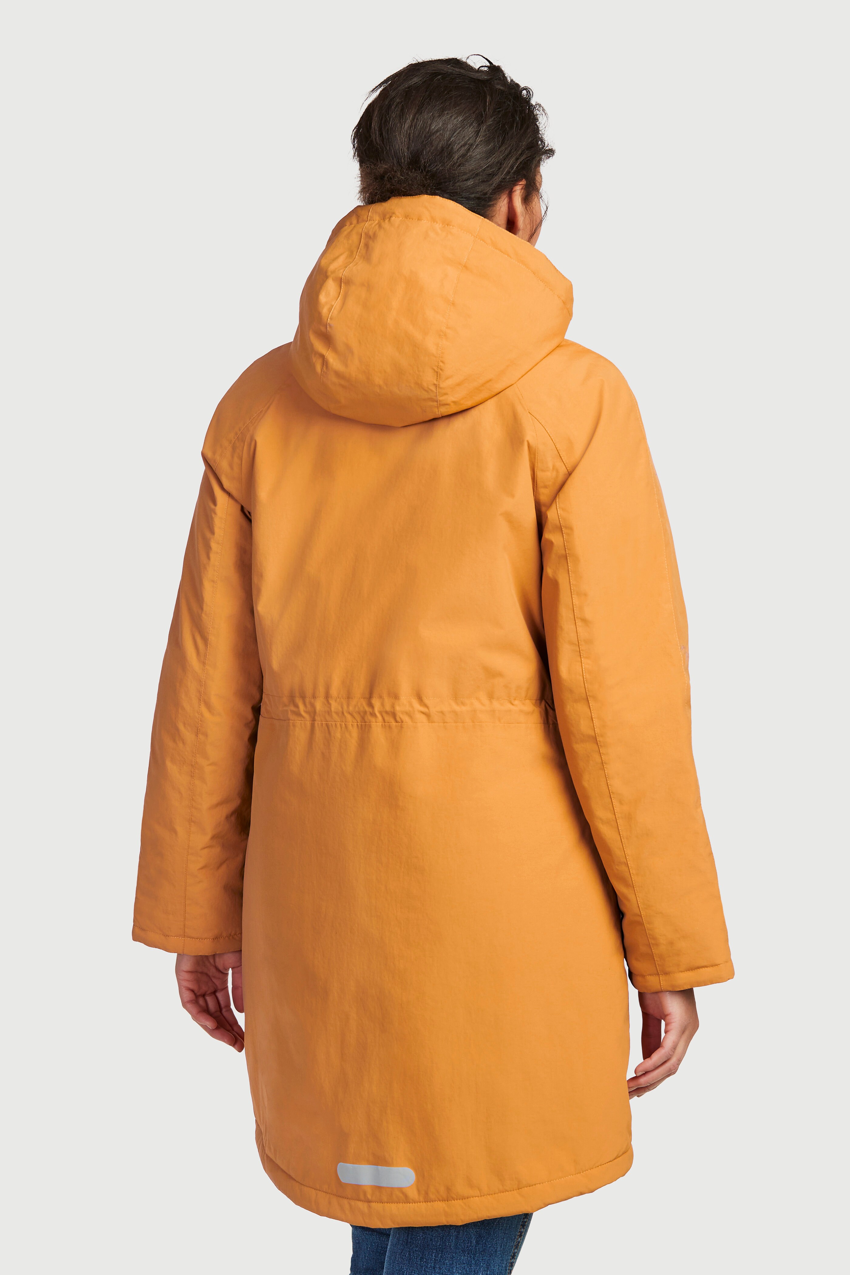 Varmefôret parkas med teipede sømmer