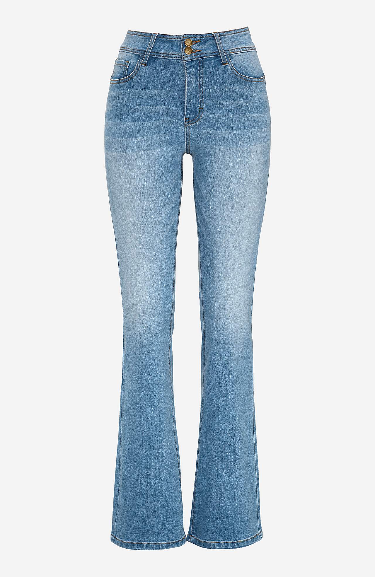 Superstretch shaping jeans med bootcut Judy