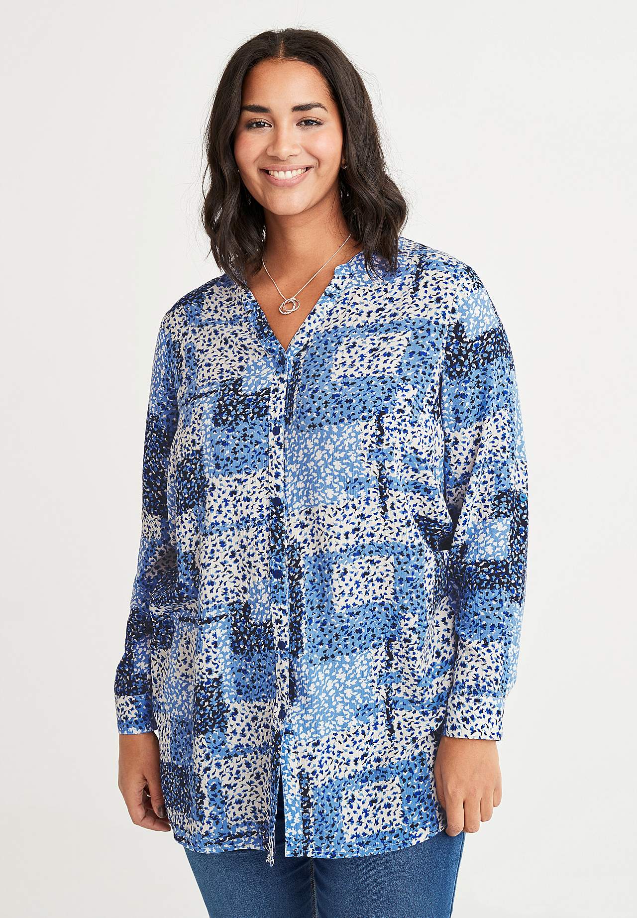 Crepe tunika Lauren