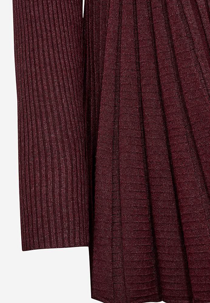 Lang, ribbet cardigan Claudisse