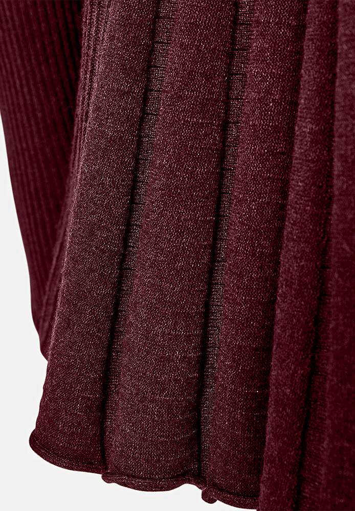 Ribbet, åpen cardigan