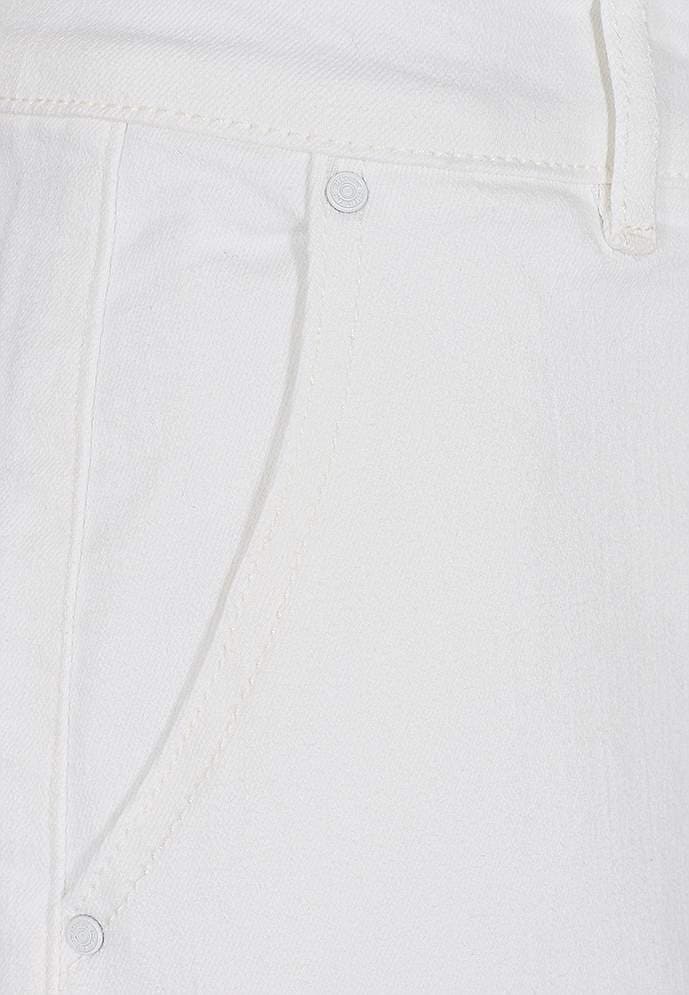 Hvitt denim skjørt Harlow