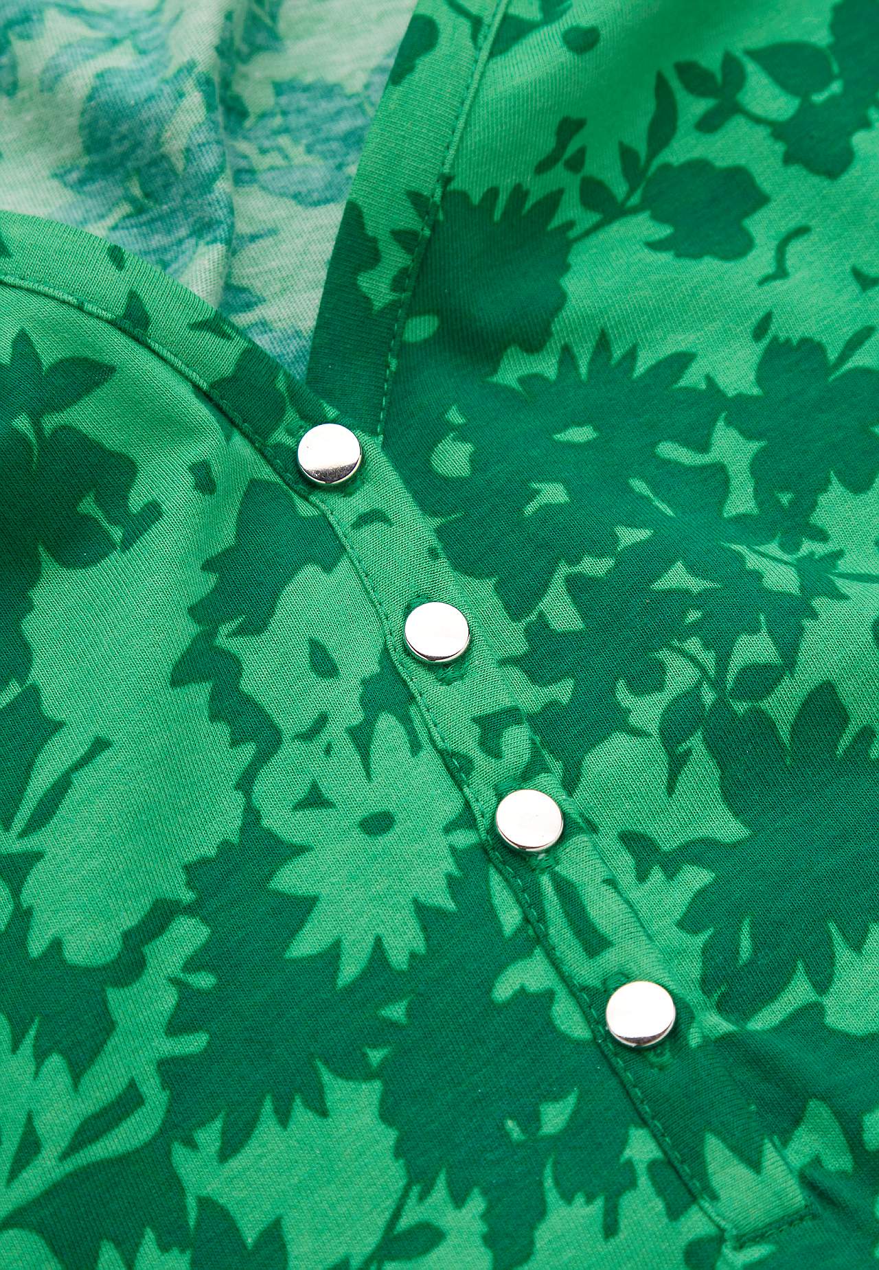 Jerseytunika med v-hals