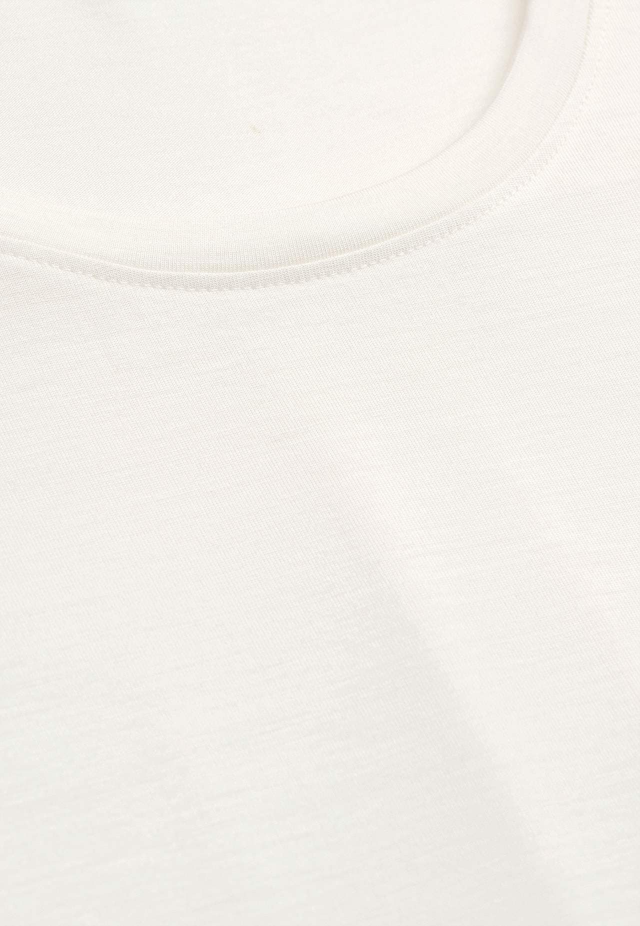 Jerseytopp med korte ermer