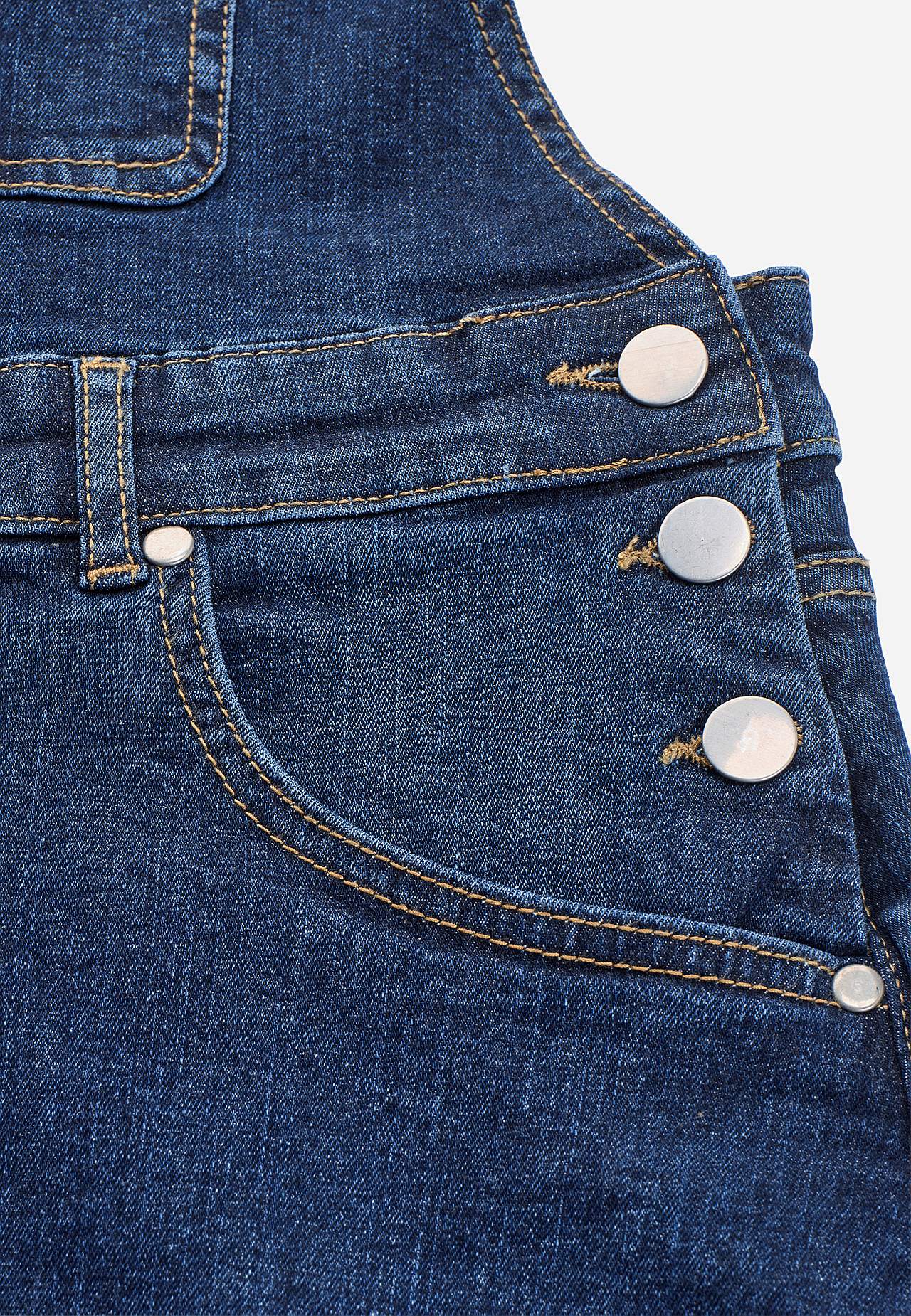 Dongerikjole i denim