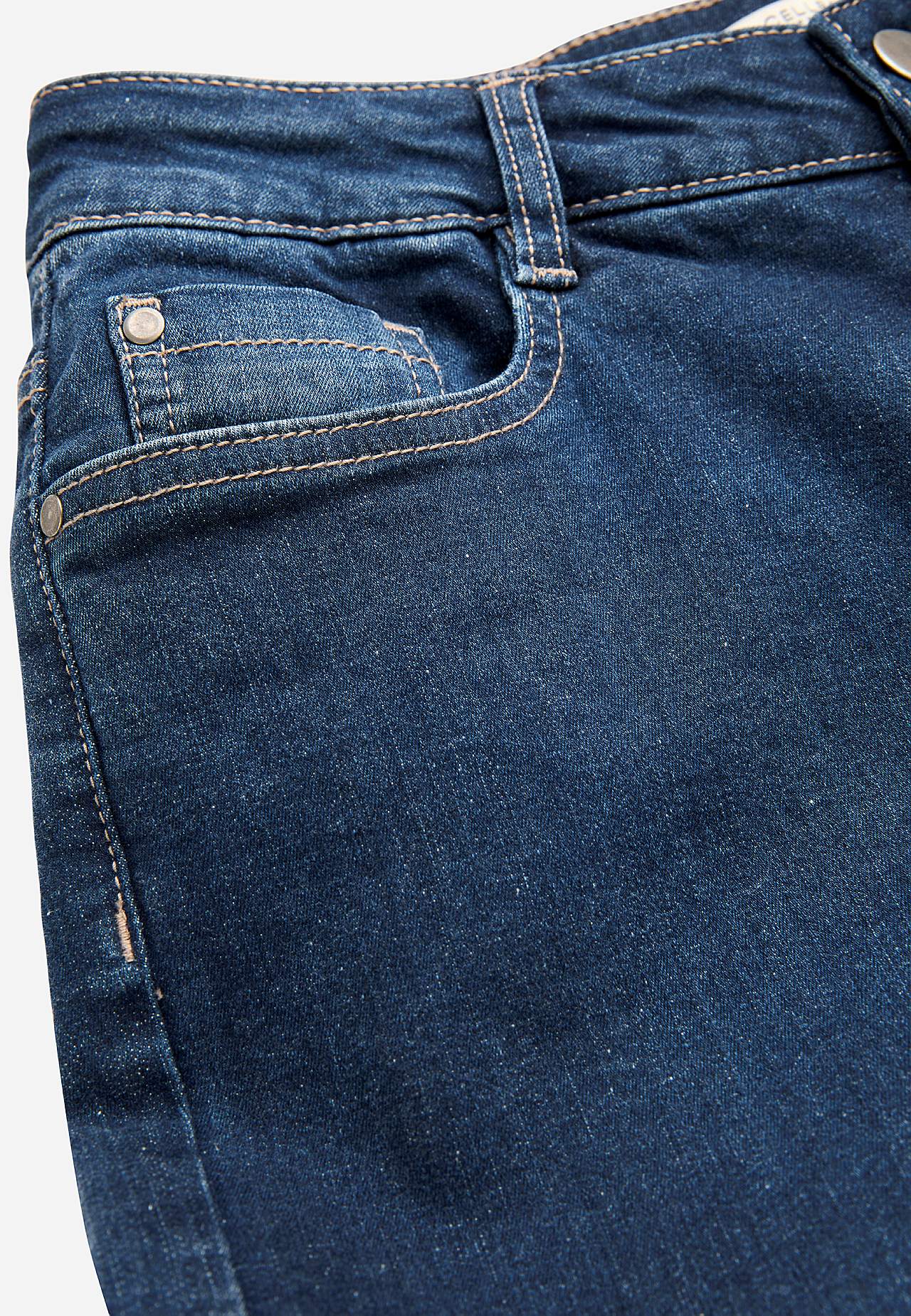 Vide jeans med høy midje