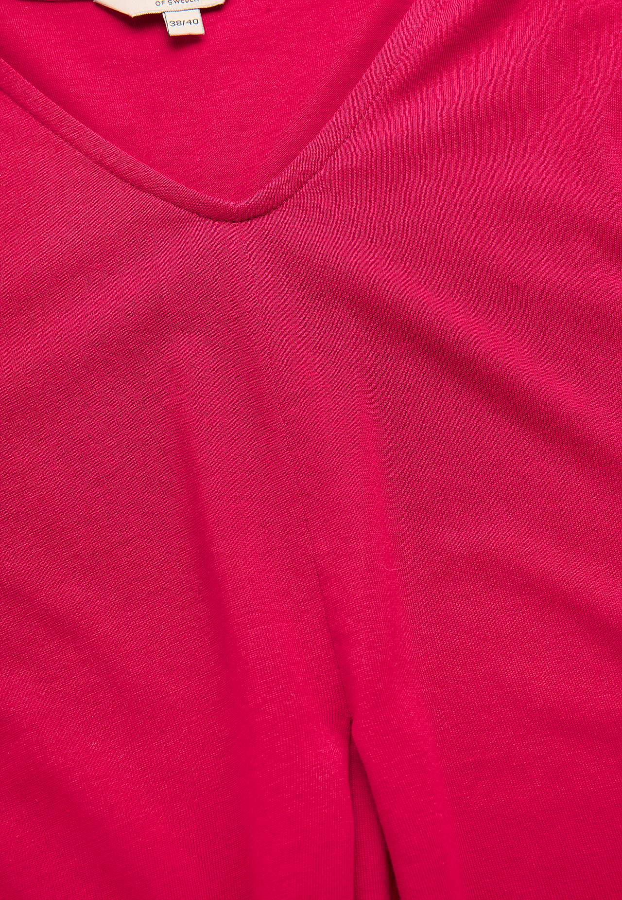 V-halset jerseytopp