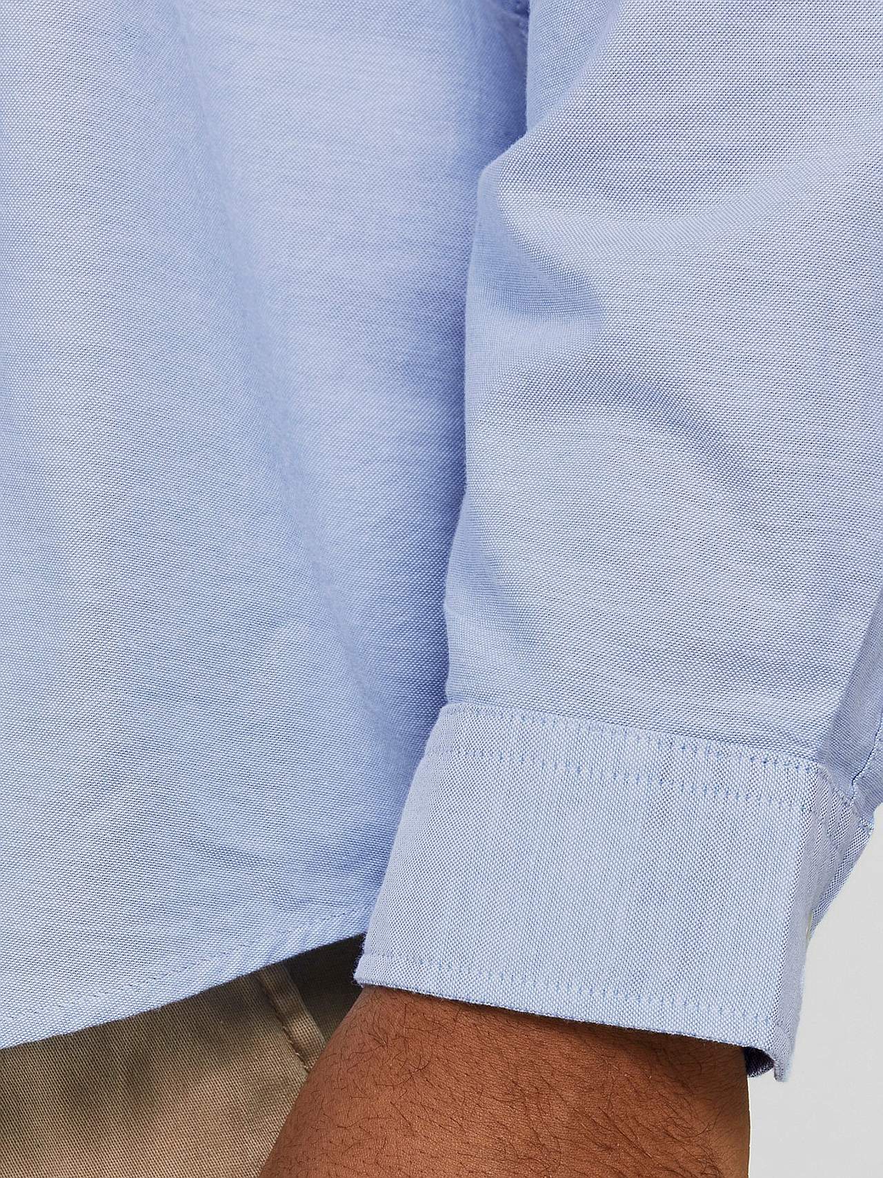 Stilren skjorte med button down-krage