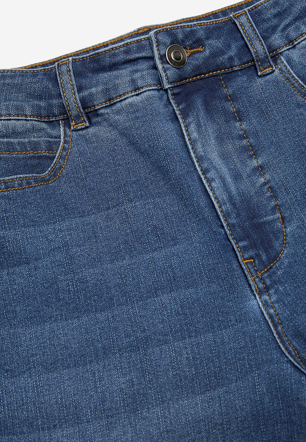 Stretchy ankeljeans