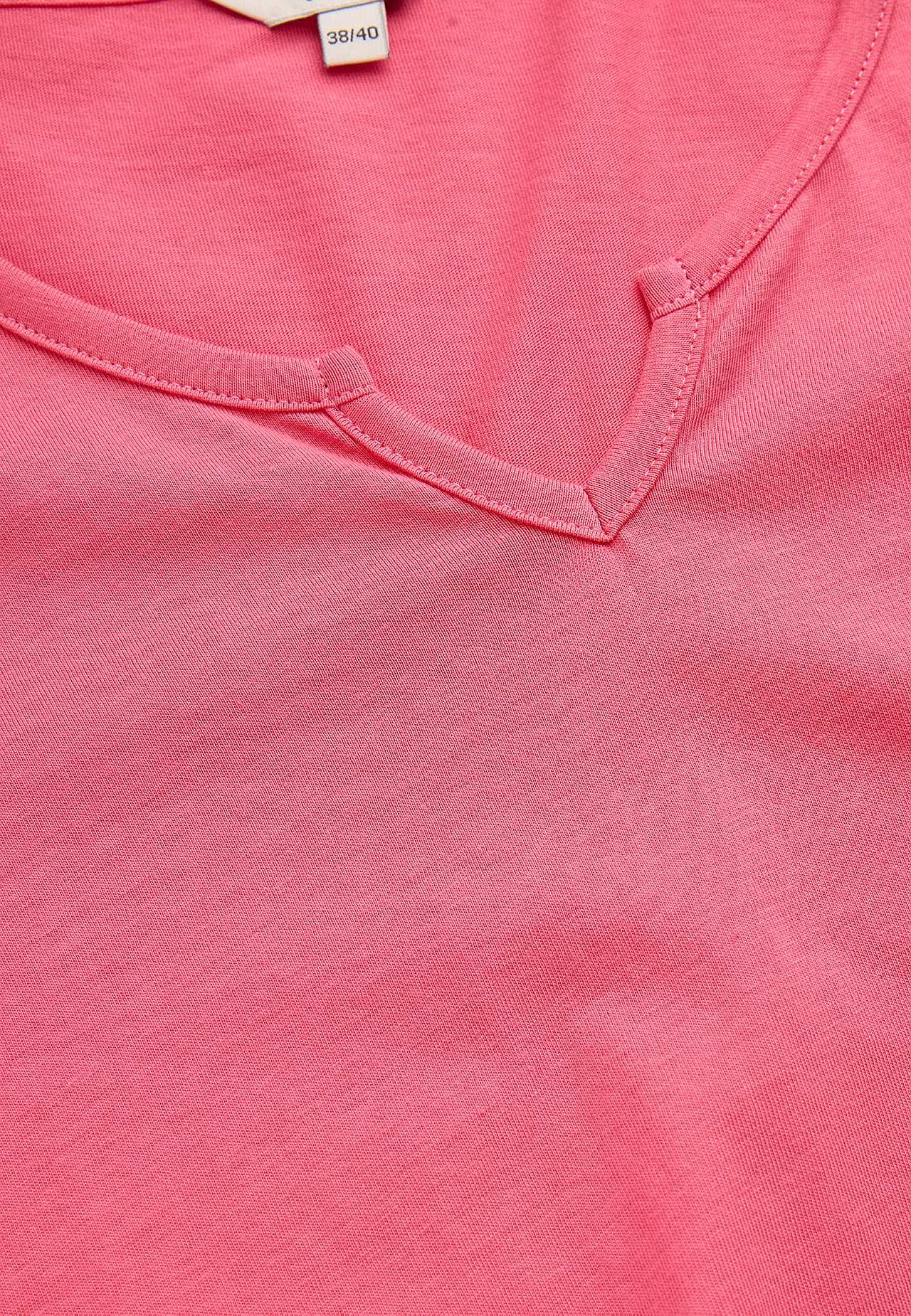 Jerseytopp med 3/4-lange ermer