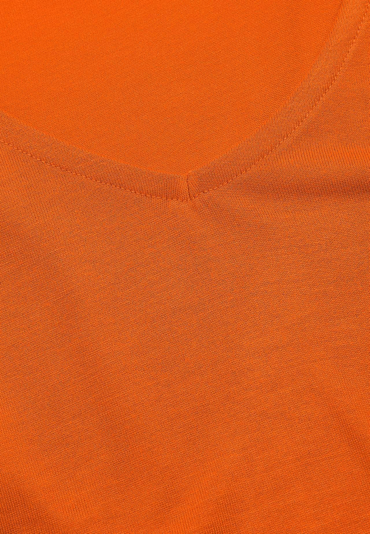 Jerseytopp med vaffelsøm