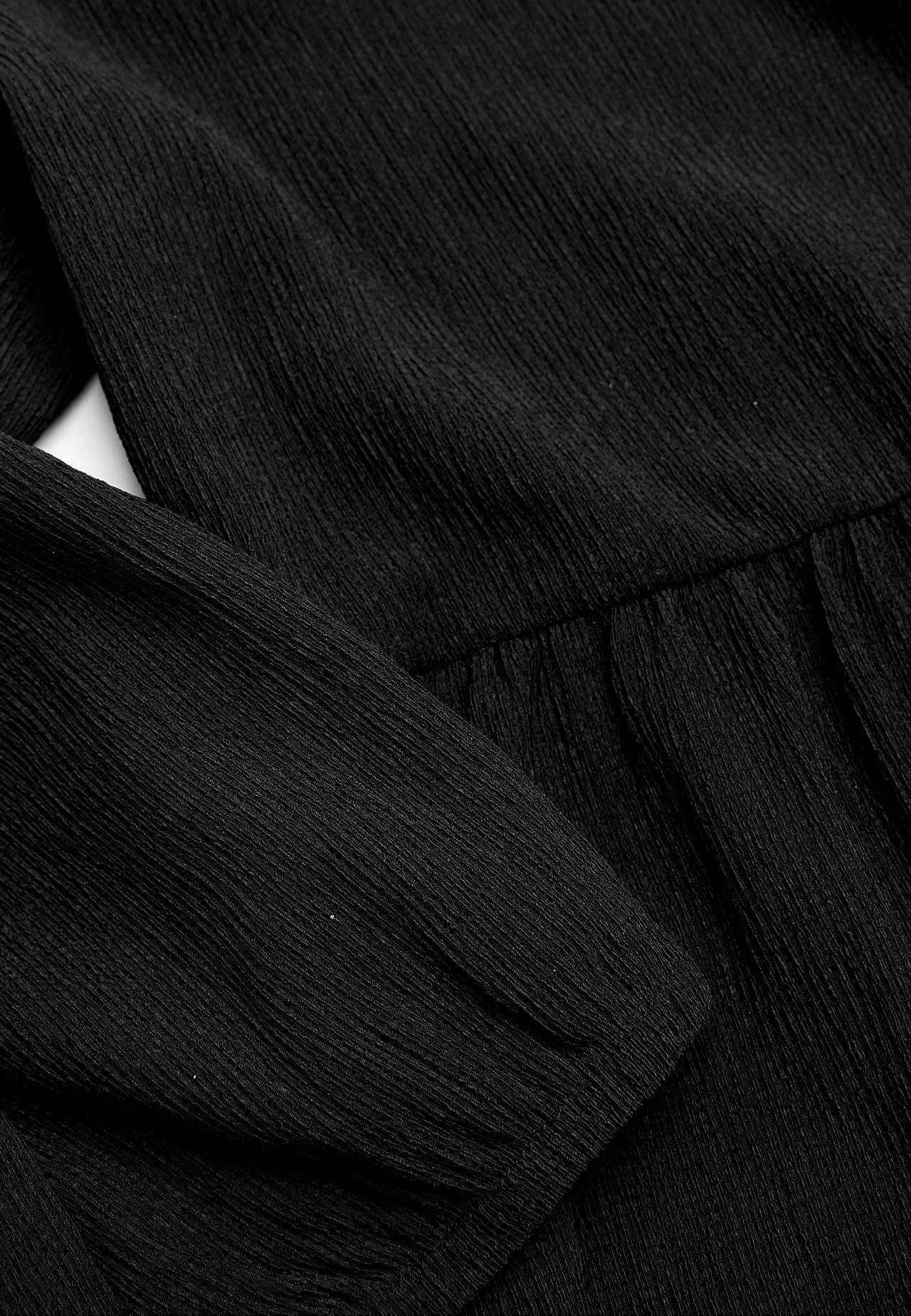 Jersey-kjole med strukturmønster