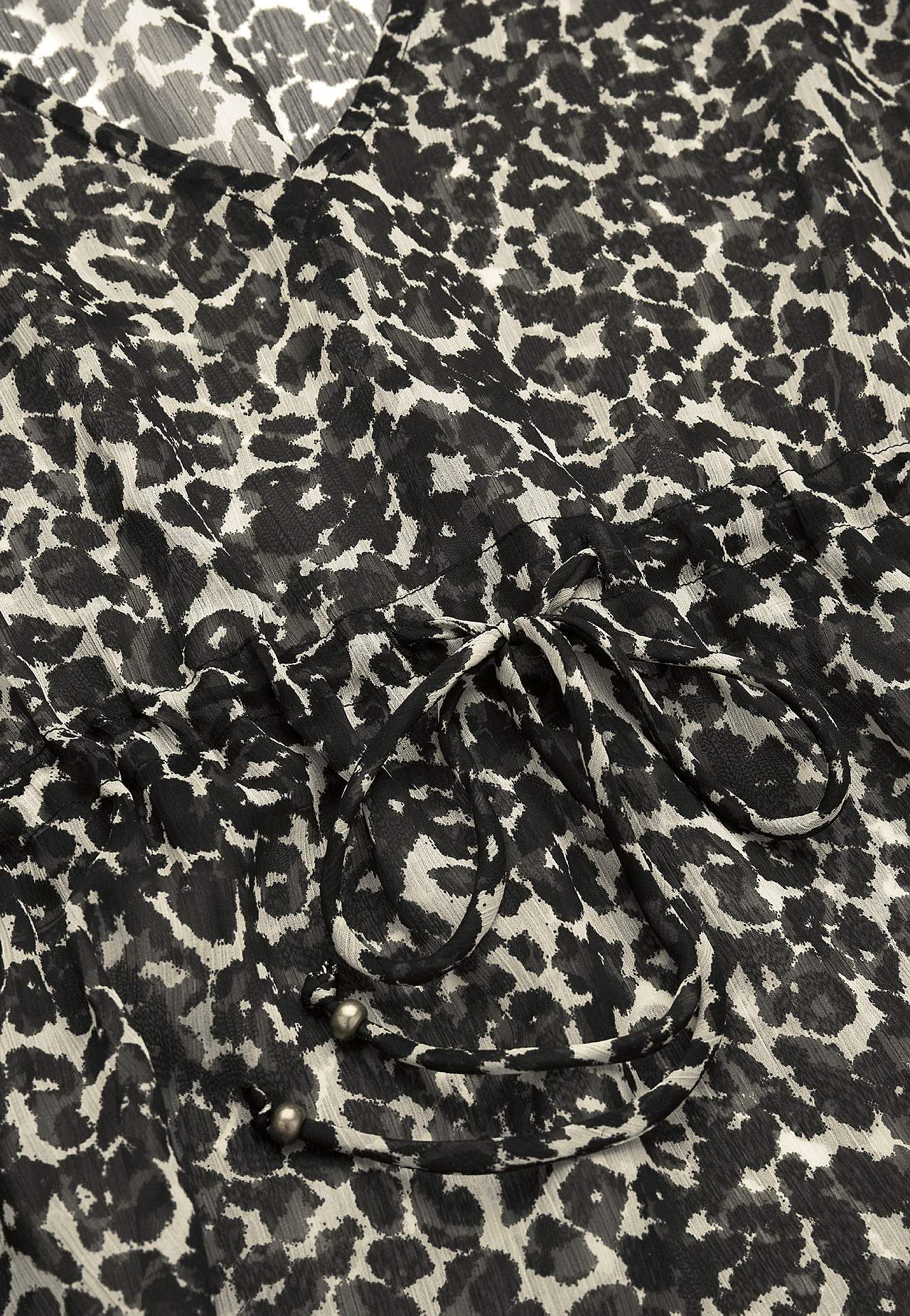 Mønstret strandkaftan