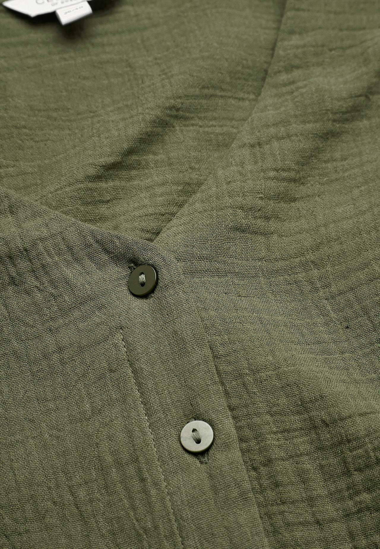 Kortermet bomullsbluse