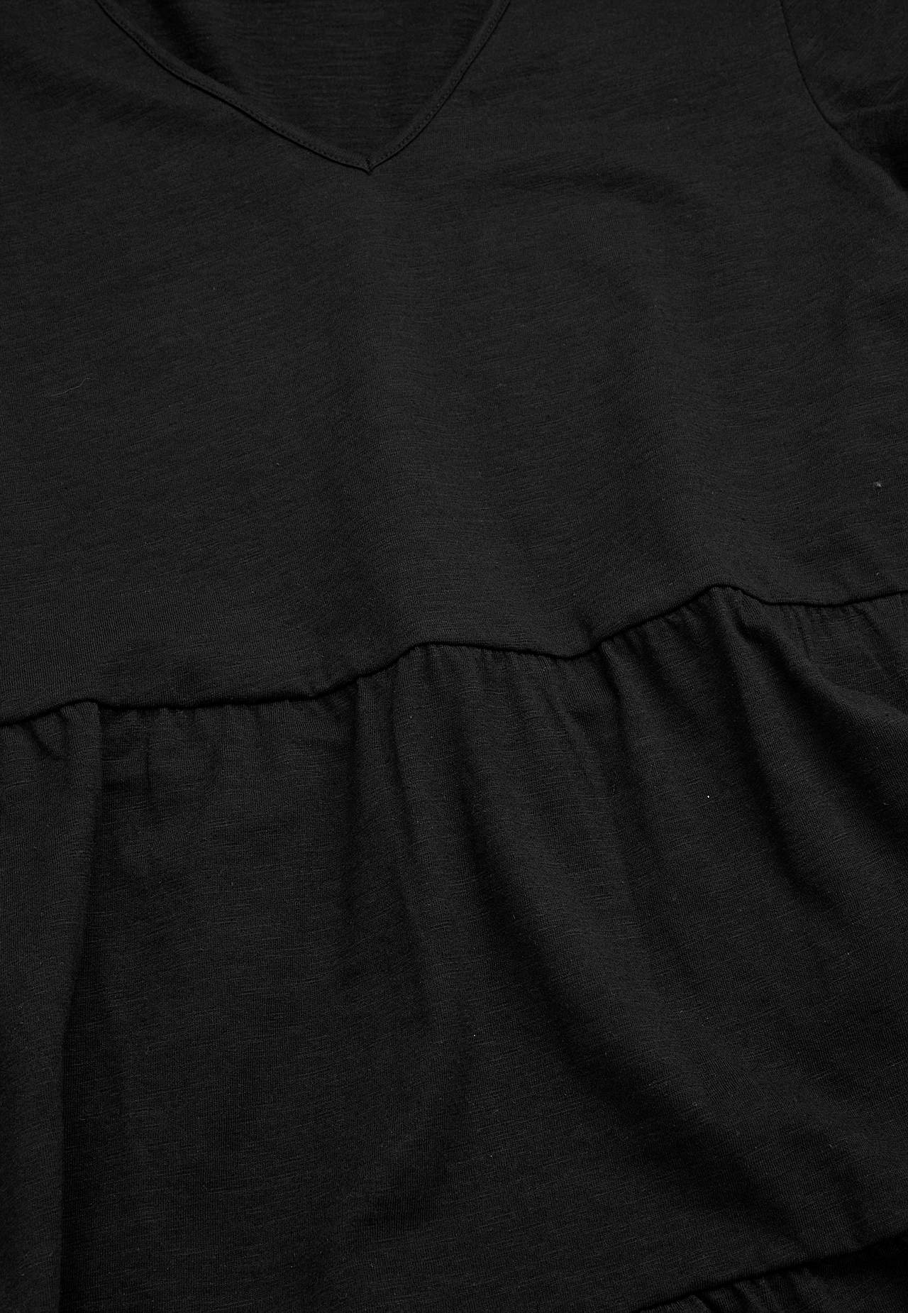 Jerseytunika med volang Viola