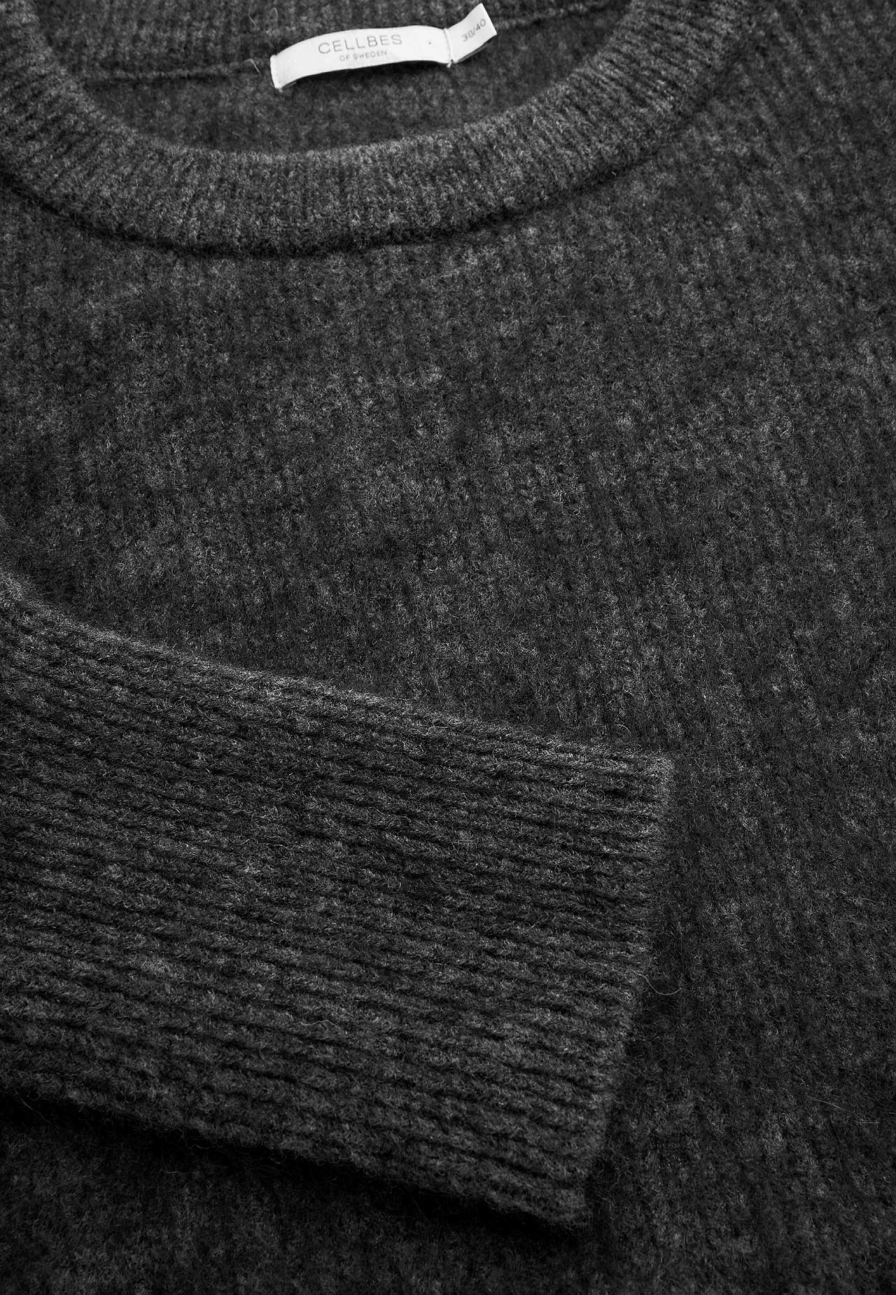 Tunika Premium i mohair- og ullblanding