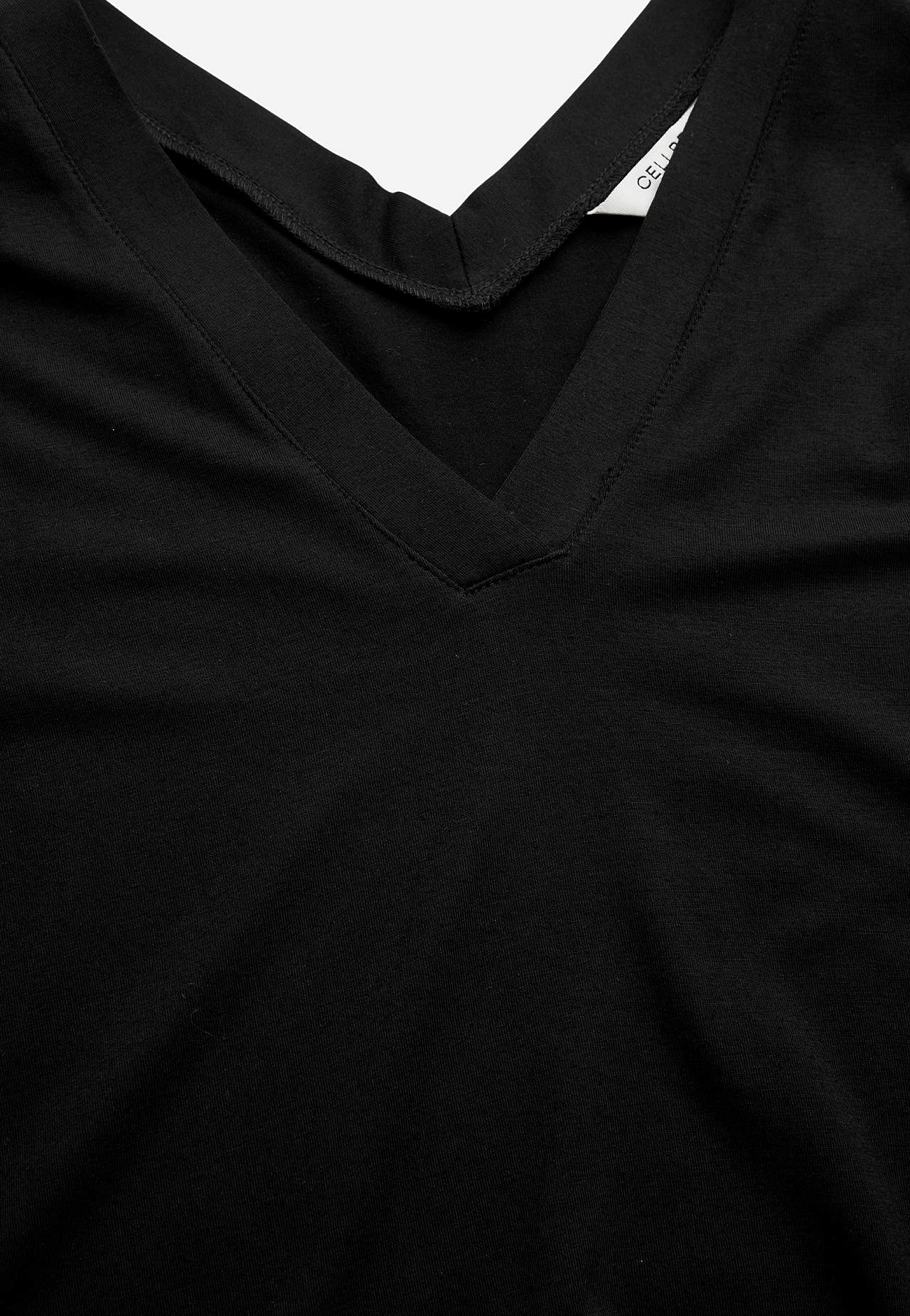 V-halset Jersey-kjole