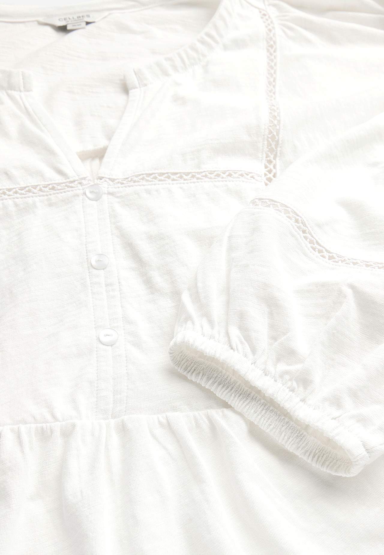 Jerseytopp med boho stil
