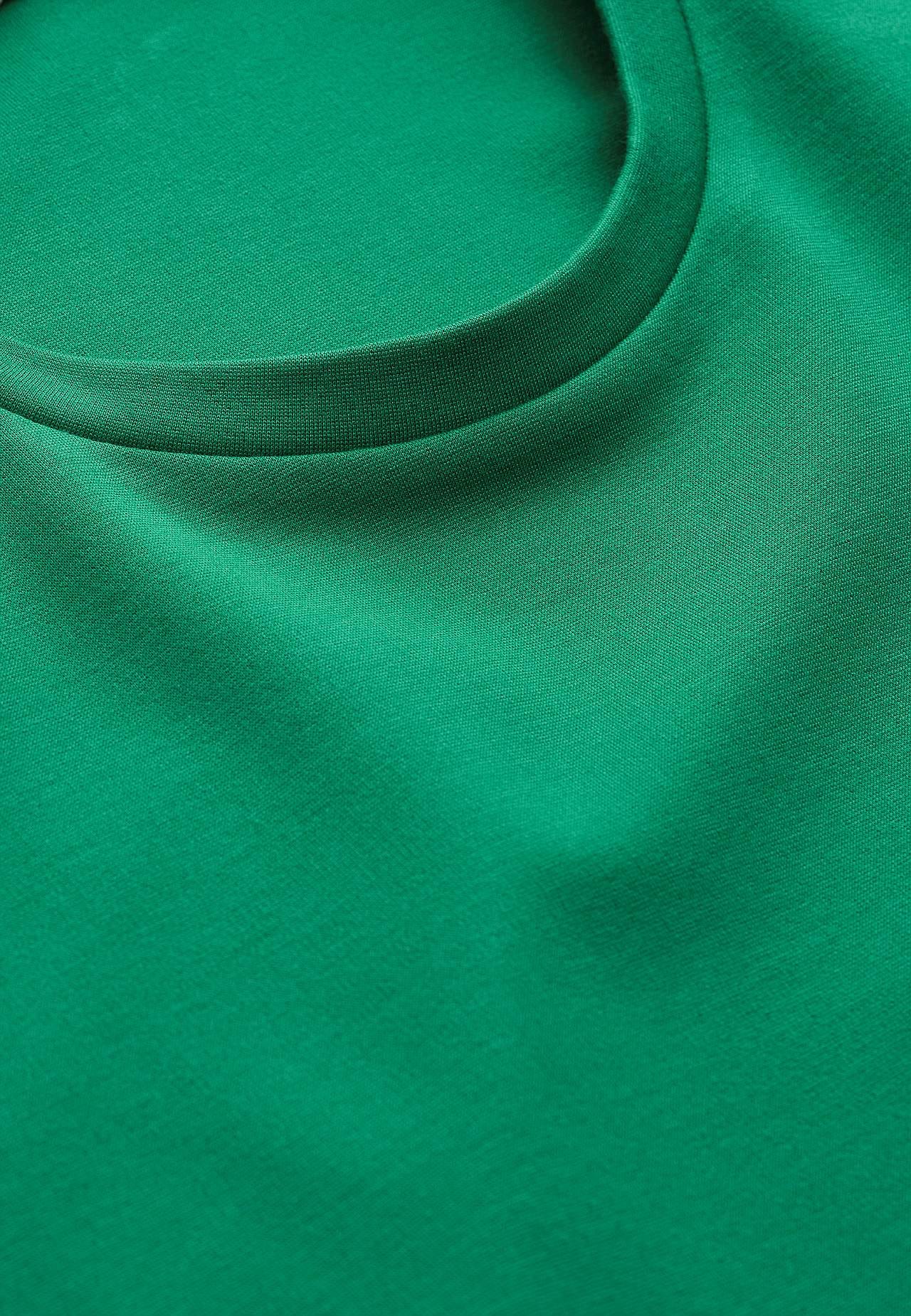 Jersey-kjole i tung kvalitet