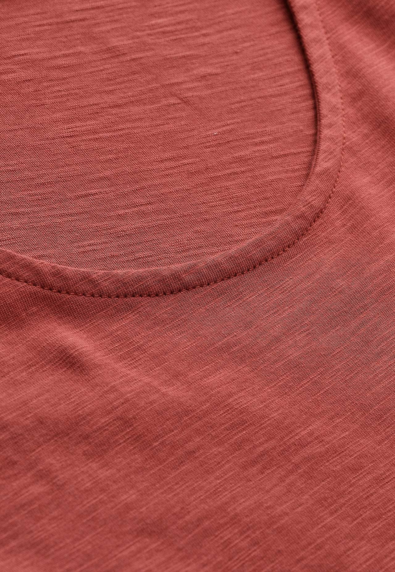 Jersey-kjole med volang