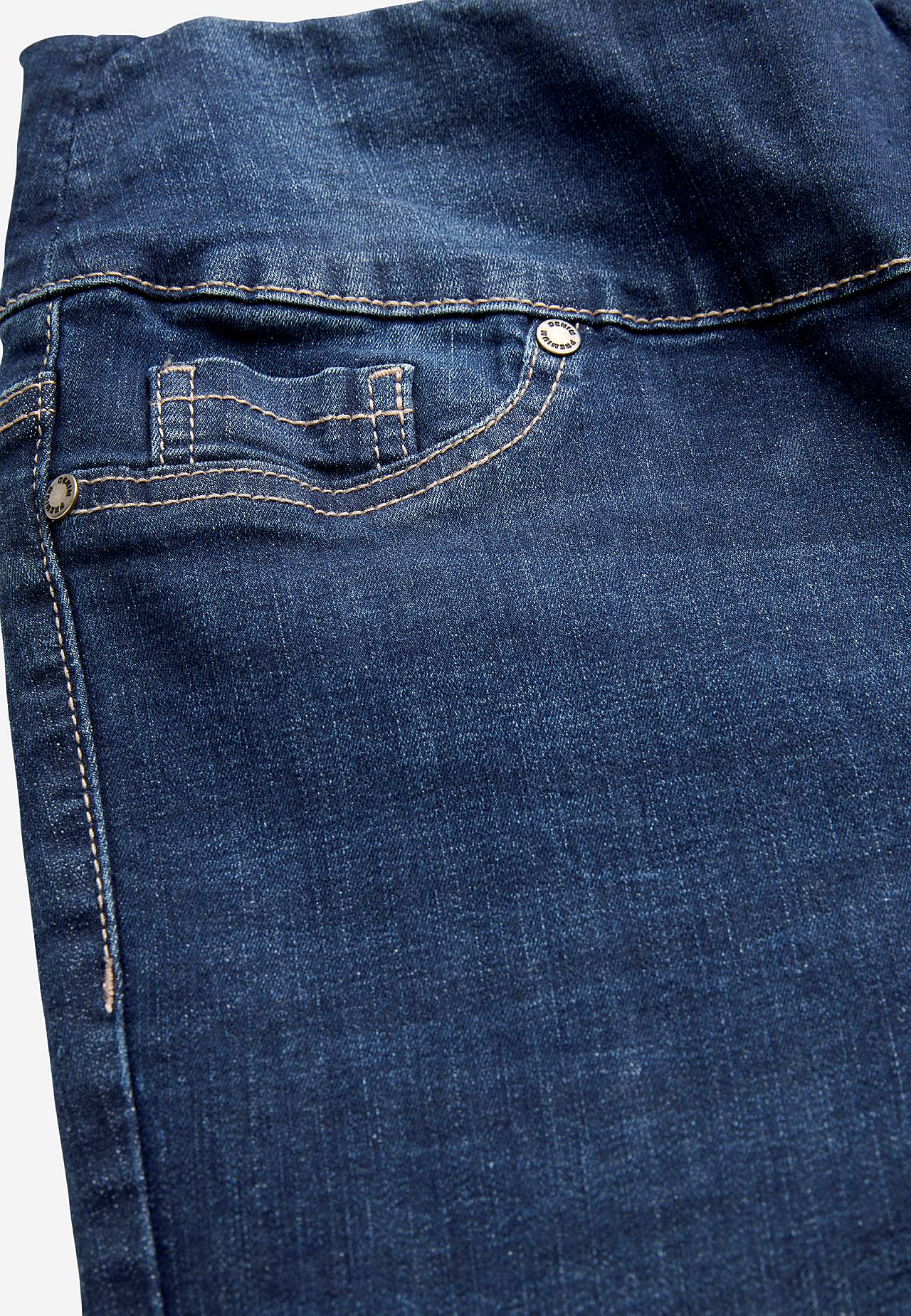 Superkomfortabel ankeljeans i denim