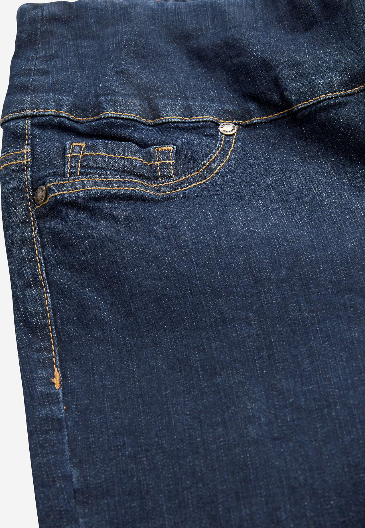 Superkomfortabel ankeljeans i denim