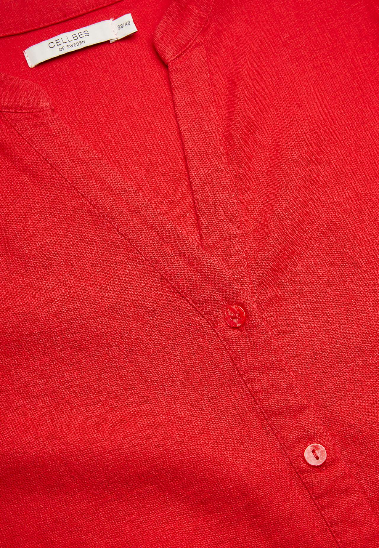Bluse i linmiks