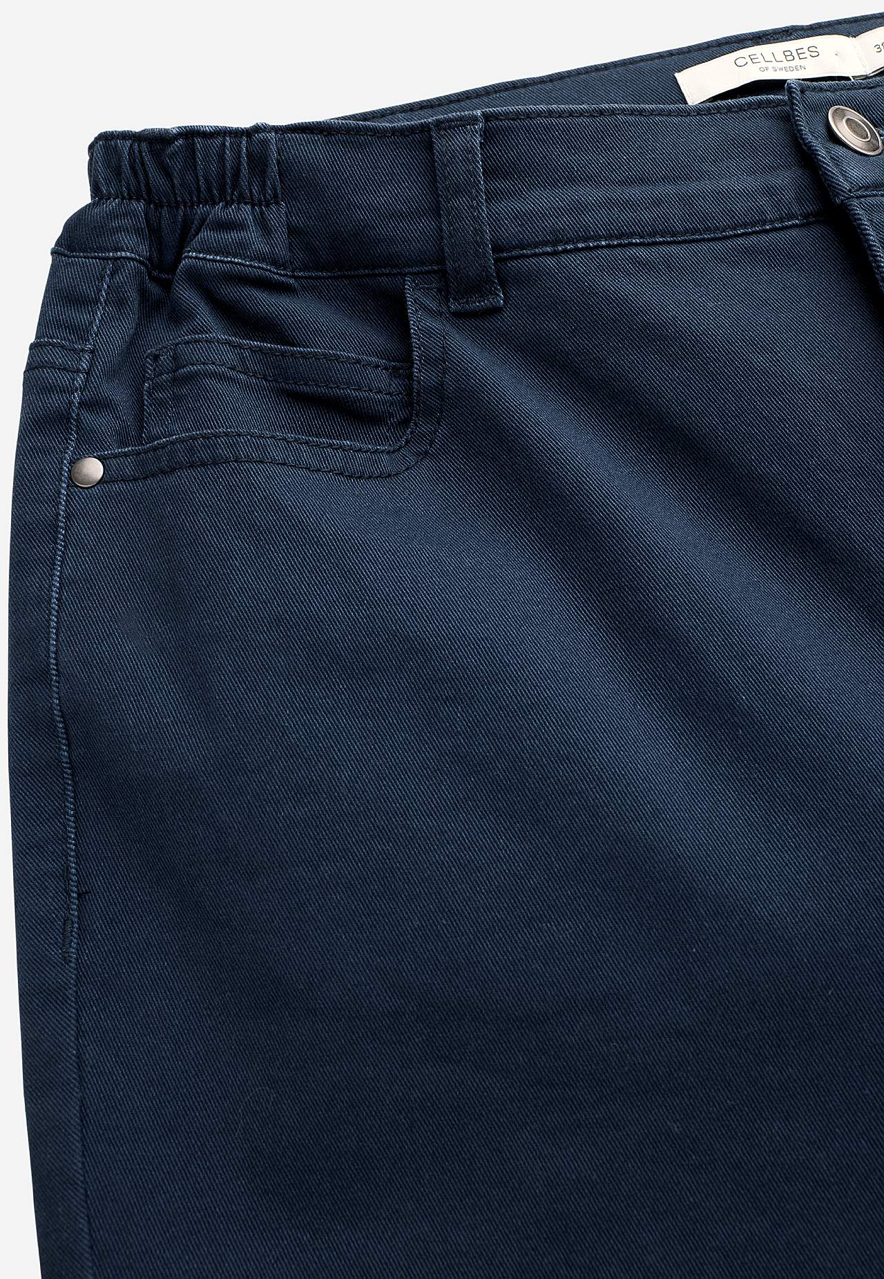 Jeans med elastisk midje