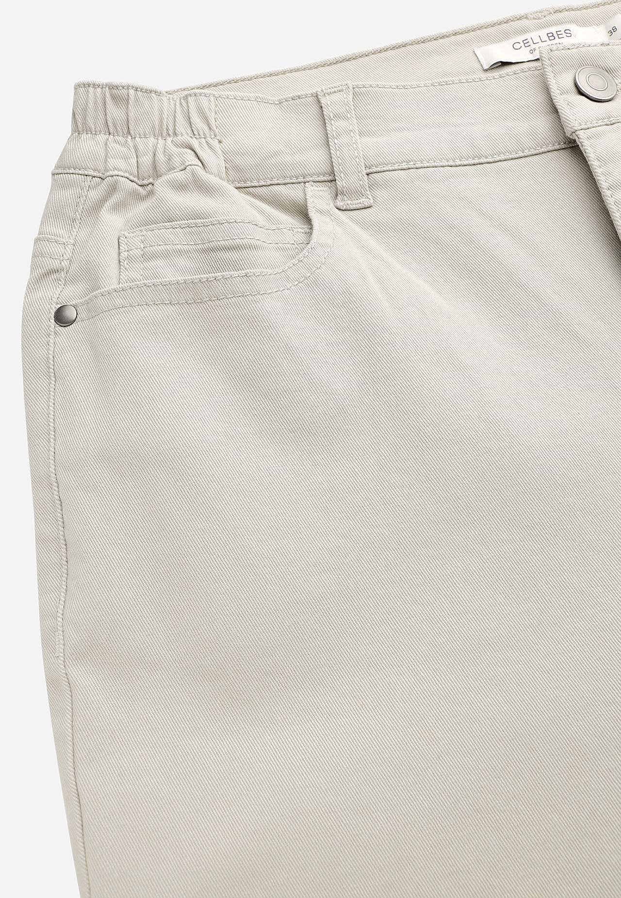 Jeans med elastisk midje