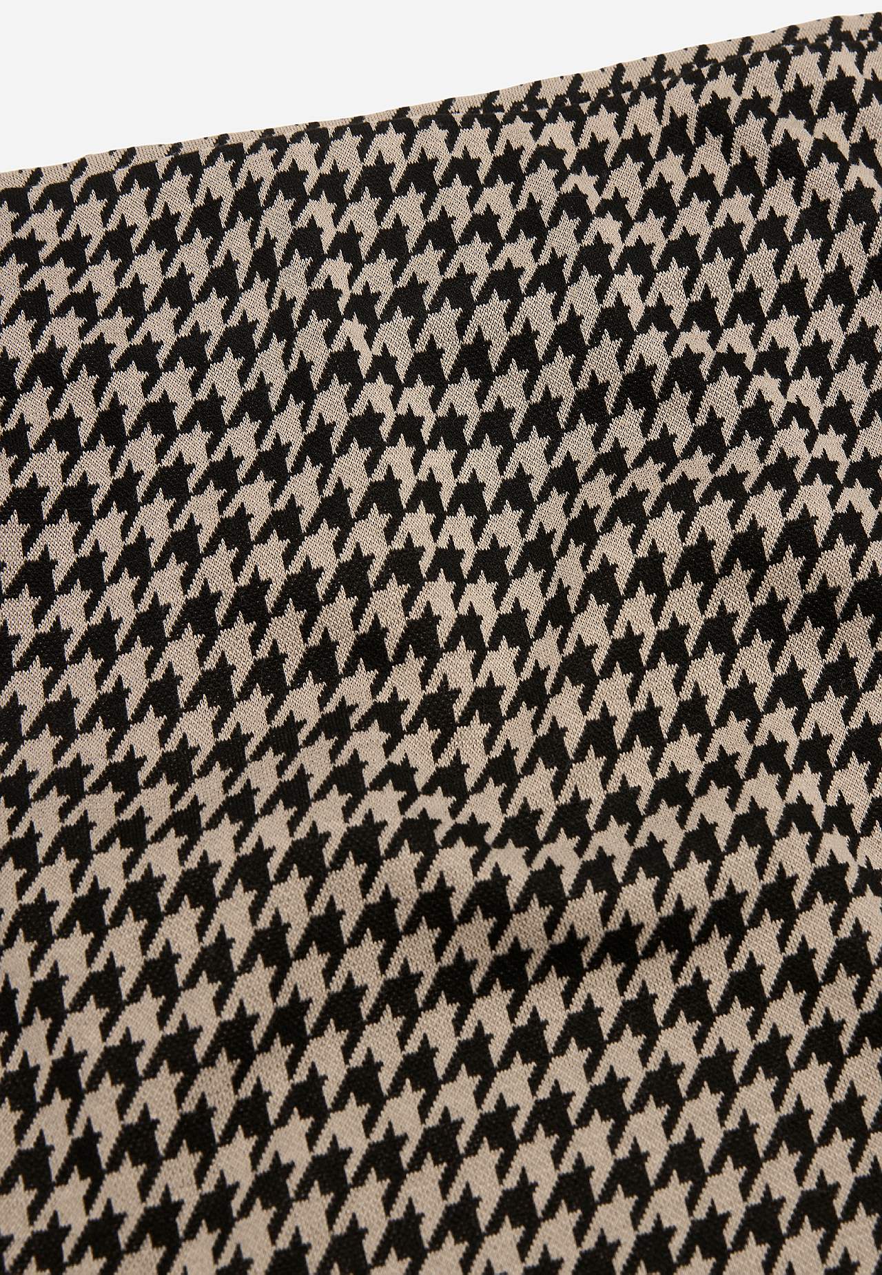 Jacquard-mønster skjørt