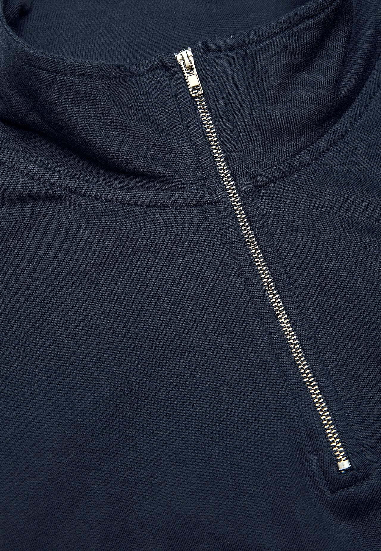 Sweatshirt med glidelås