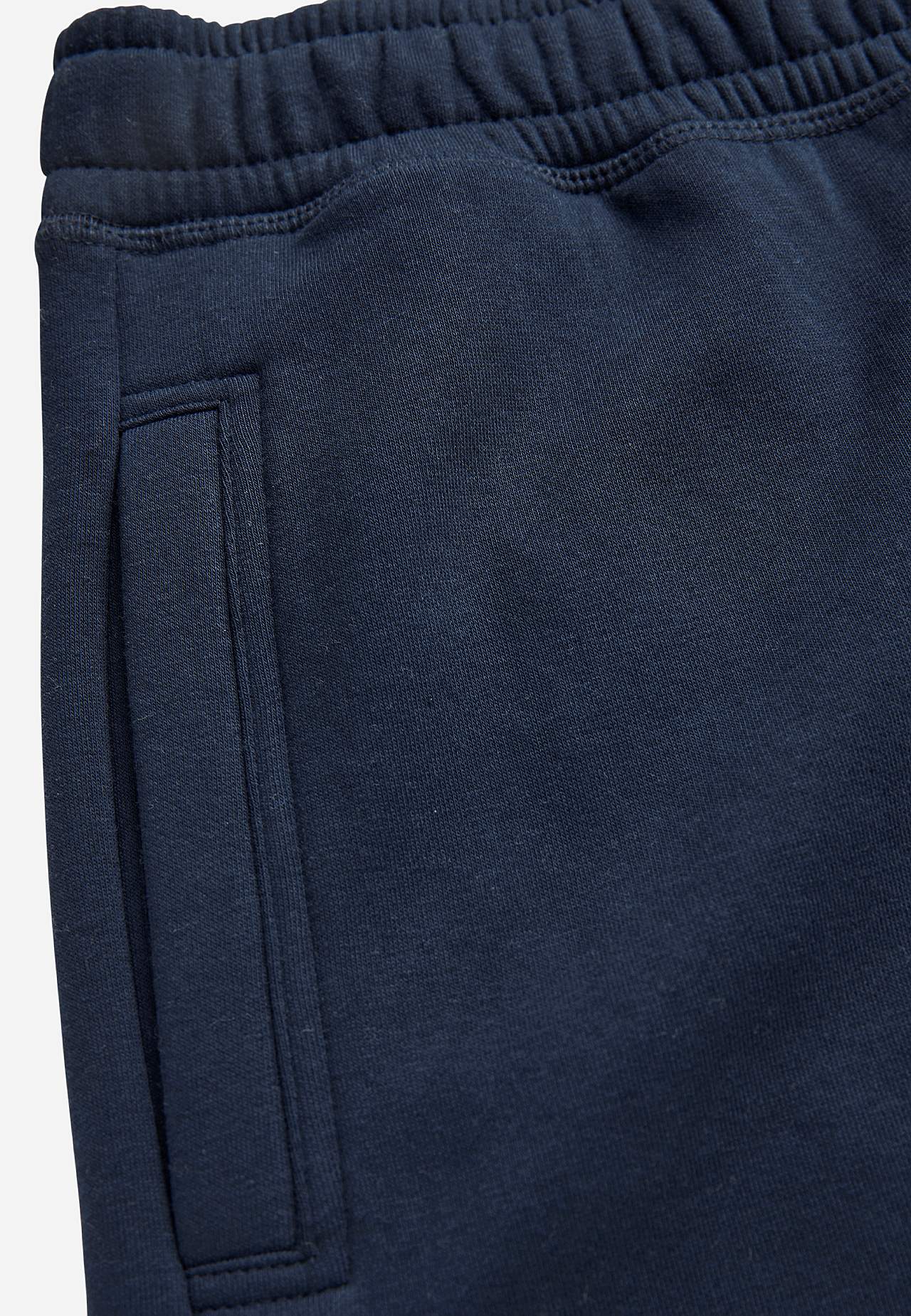 Komfortabel sweatshirtbukse med baklommer