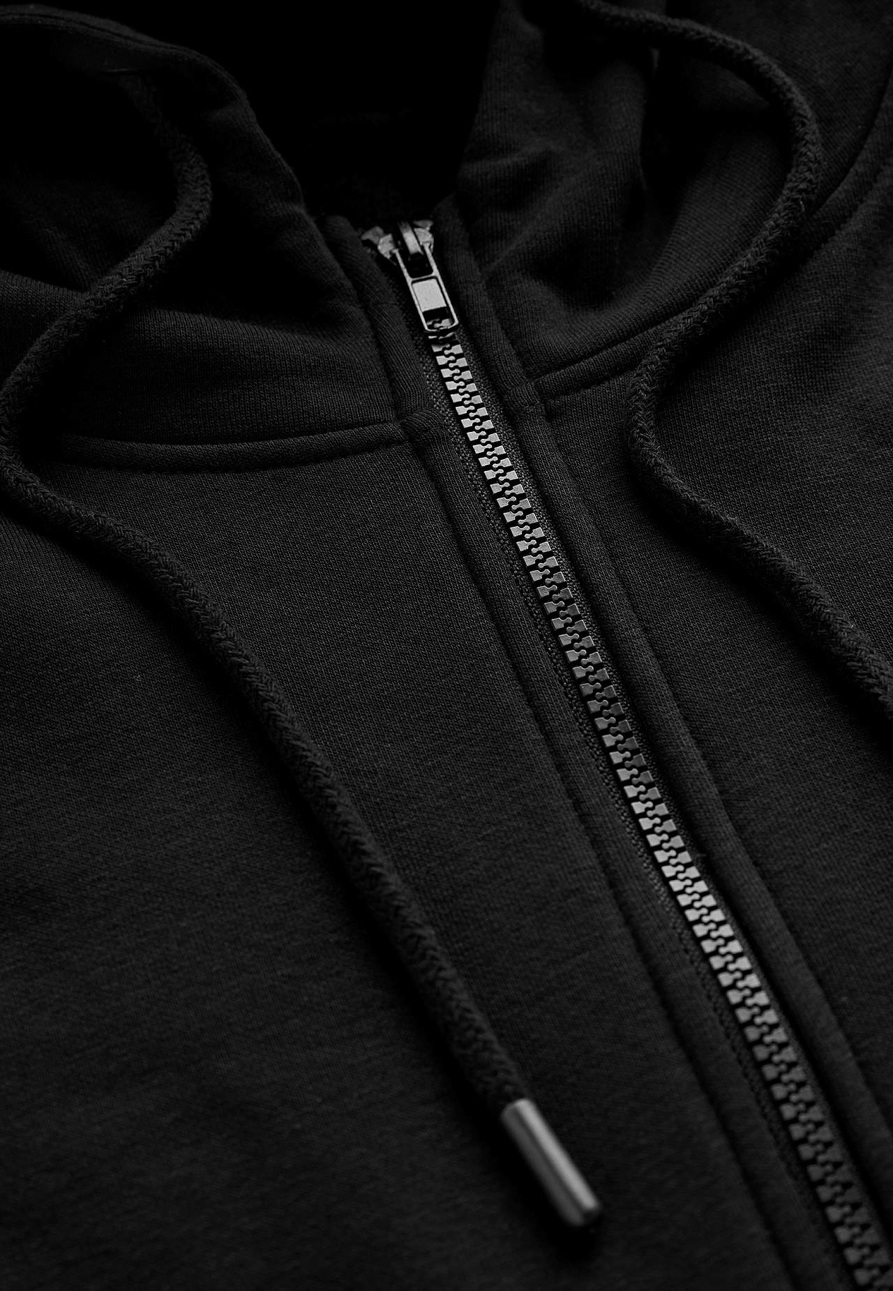 Hettegenser med glidelås