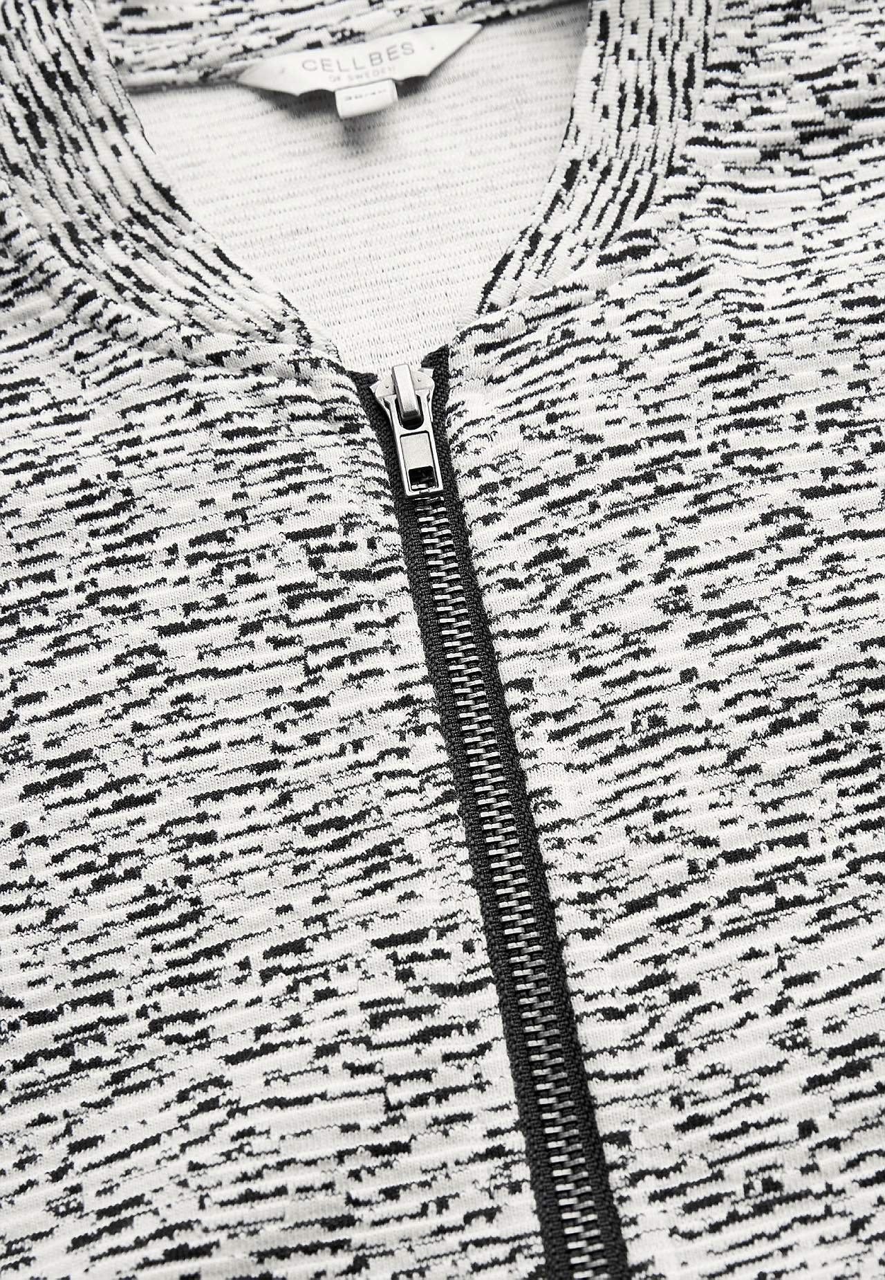 Bomberjakke i tricot