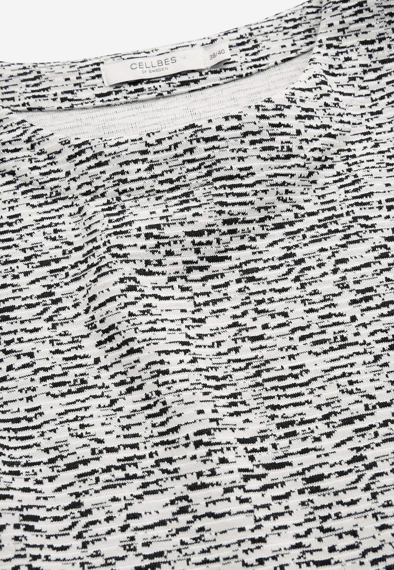 Jerseytunika med splitt