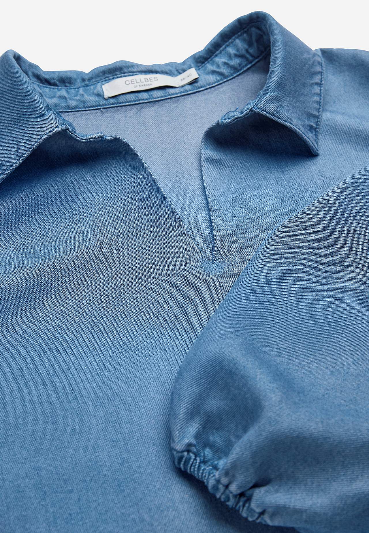 Ultramyk Premium denimkjole med krage