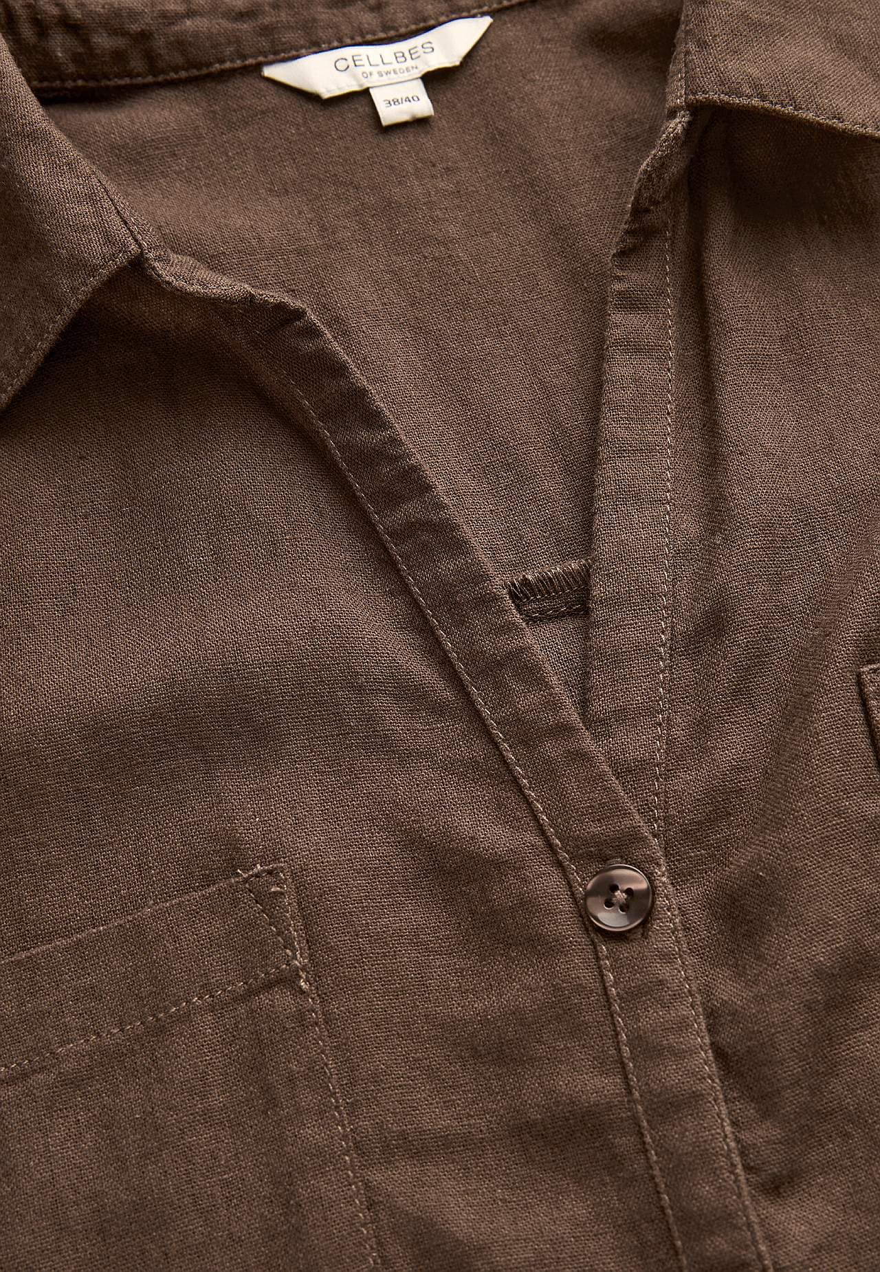 Tunika i lin med lommer