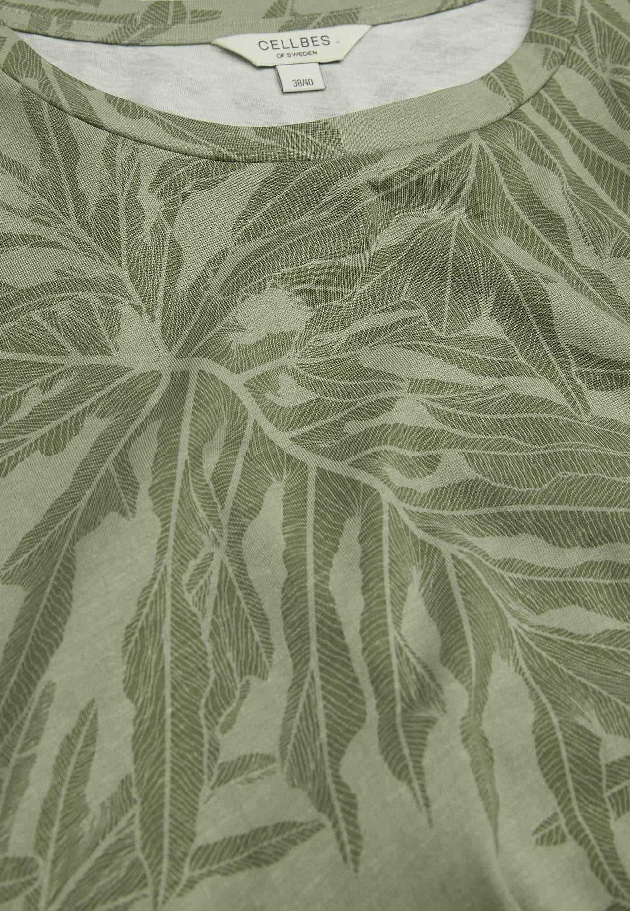 Kjole i organisk bomull med lommer