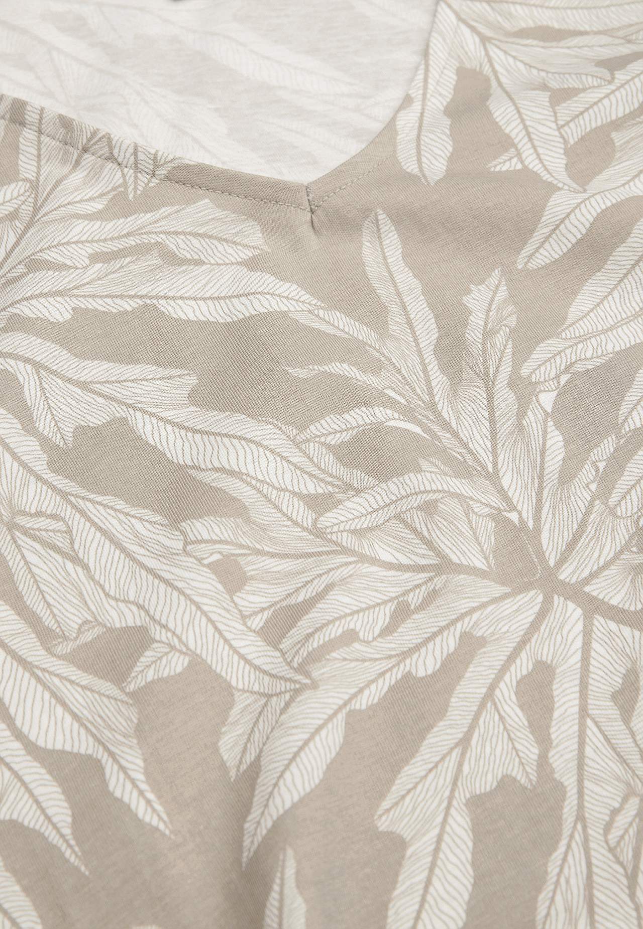 Tunikatopp i organisk bomull med lommer