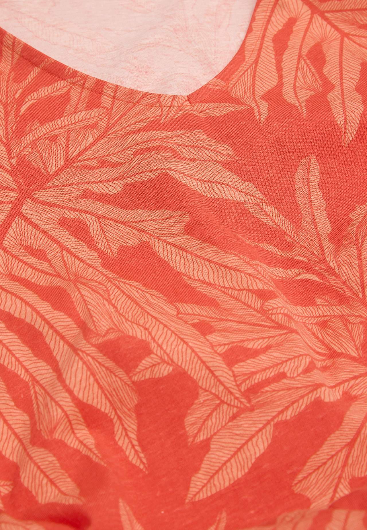 Tunikatopp i organisk bomull med lommer