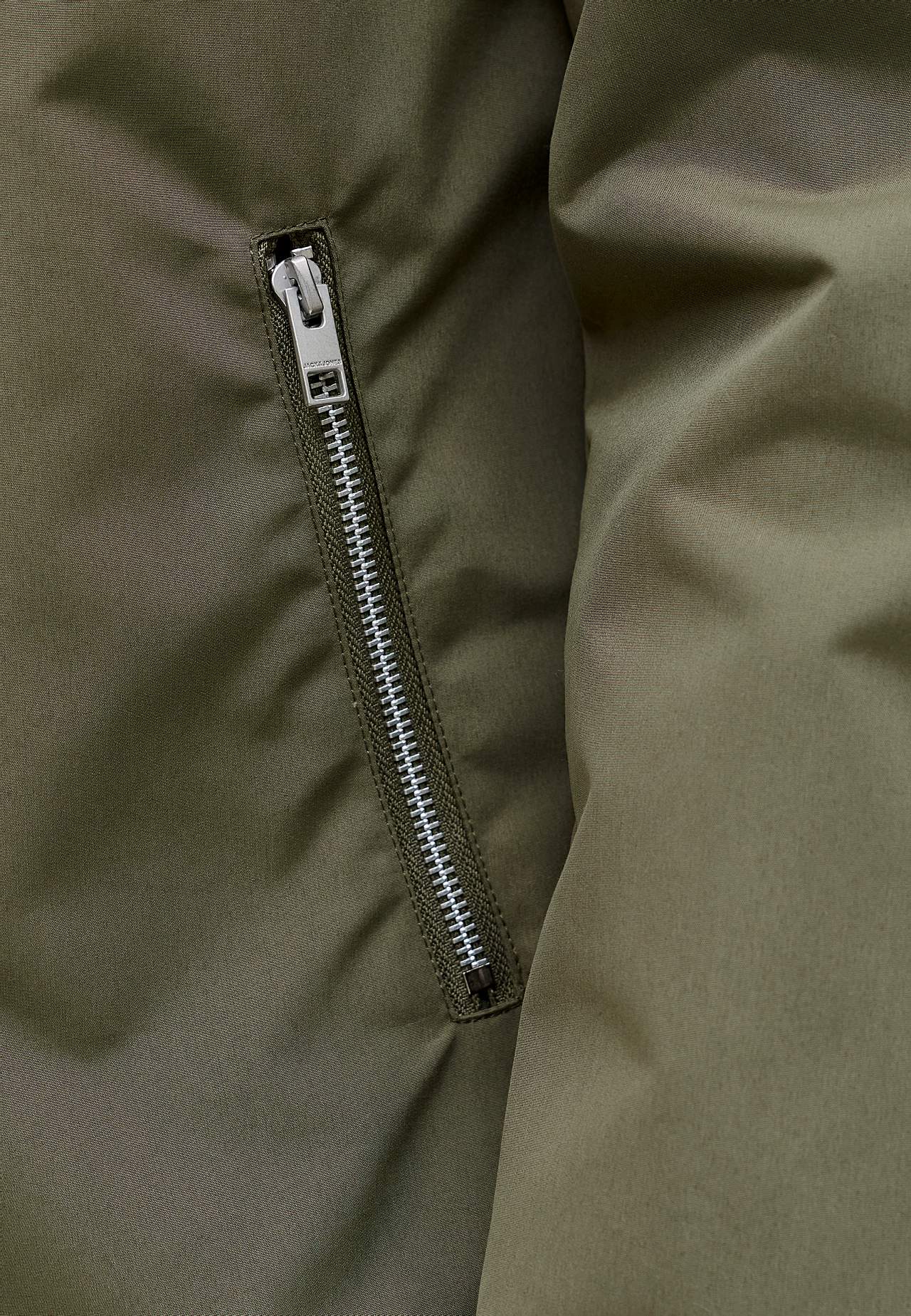 Bomberjakke med matt overflate