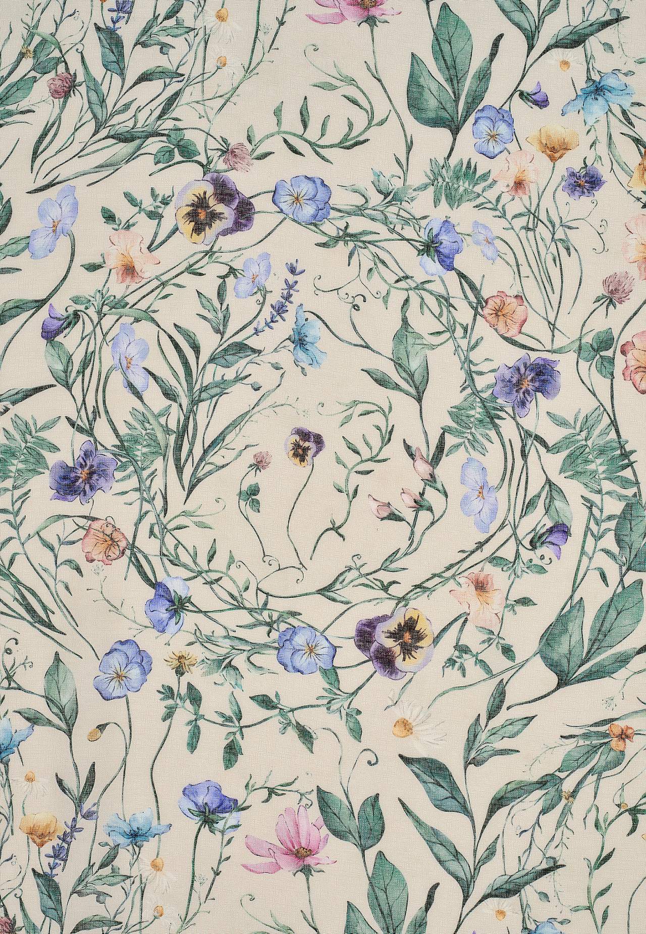 Multibåndskappe med et blomstermønster