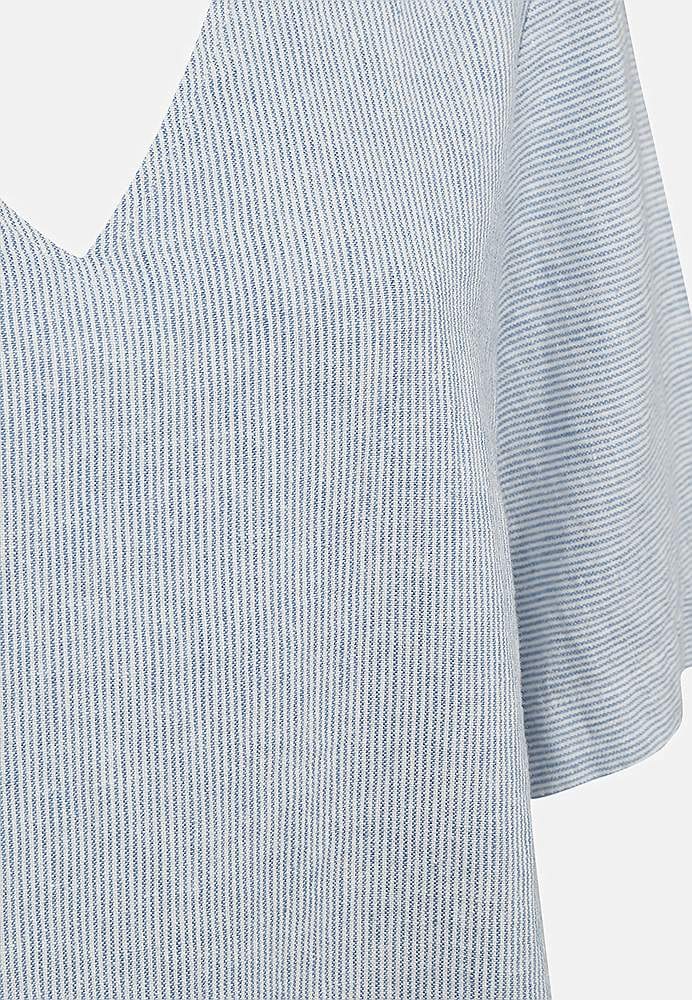 Stripete linbluse
