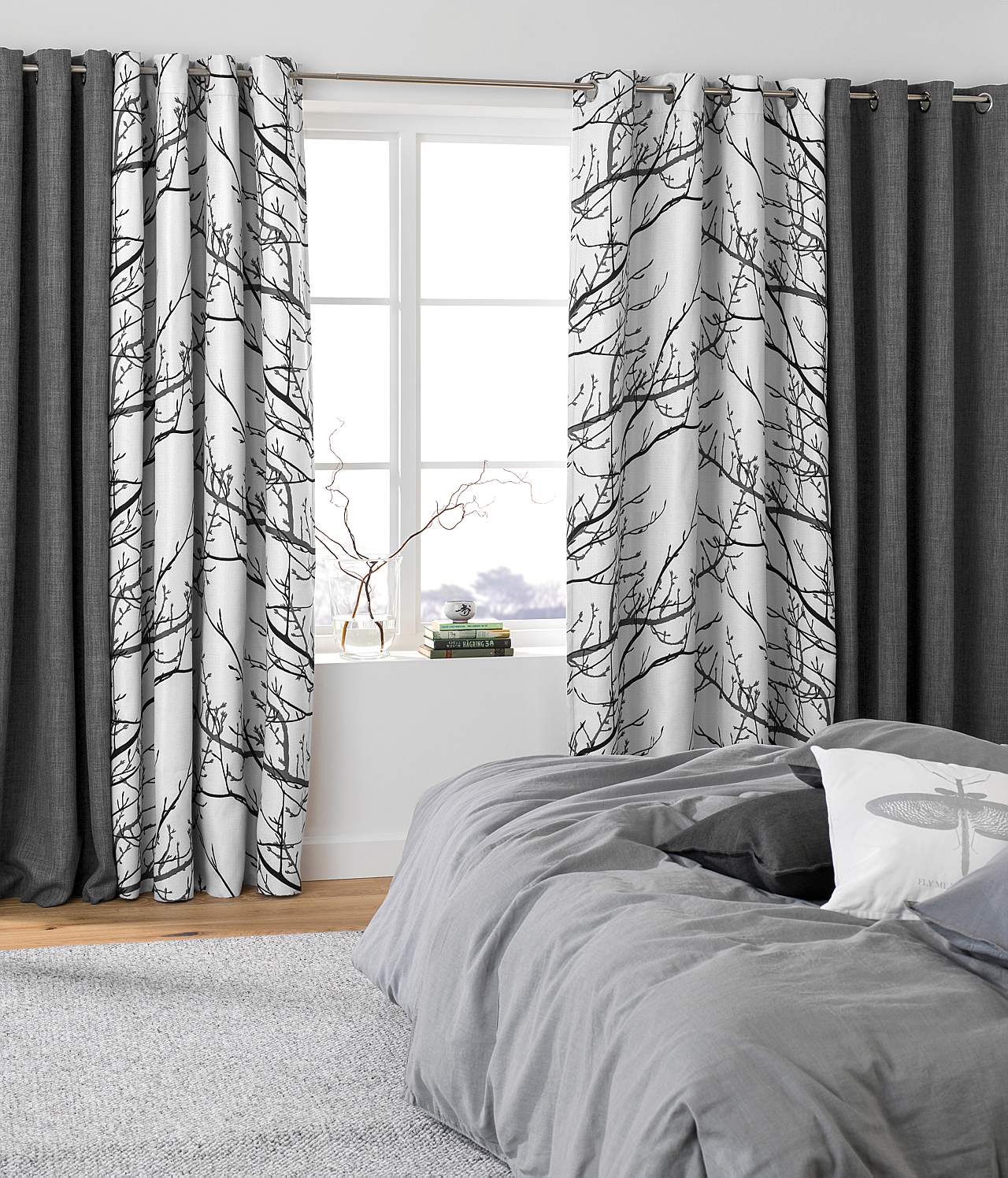 Lystett gardin Ellen 2-pack