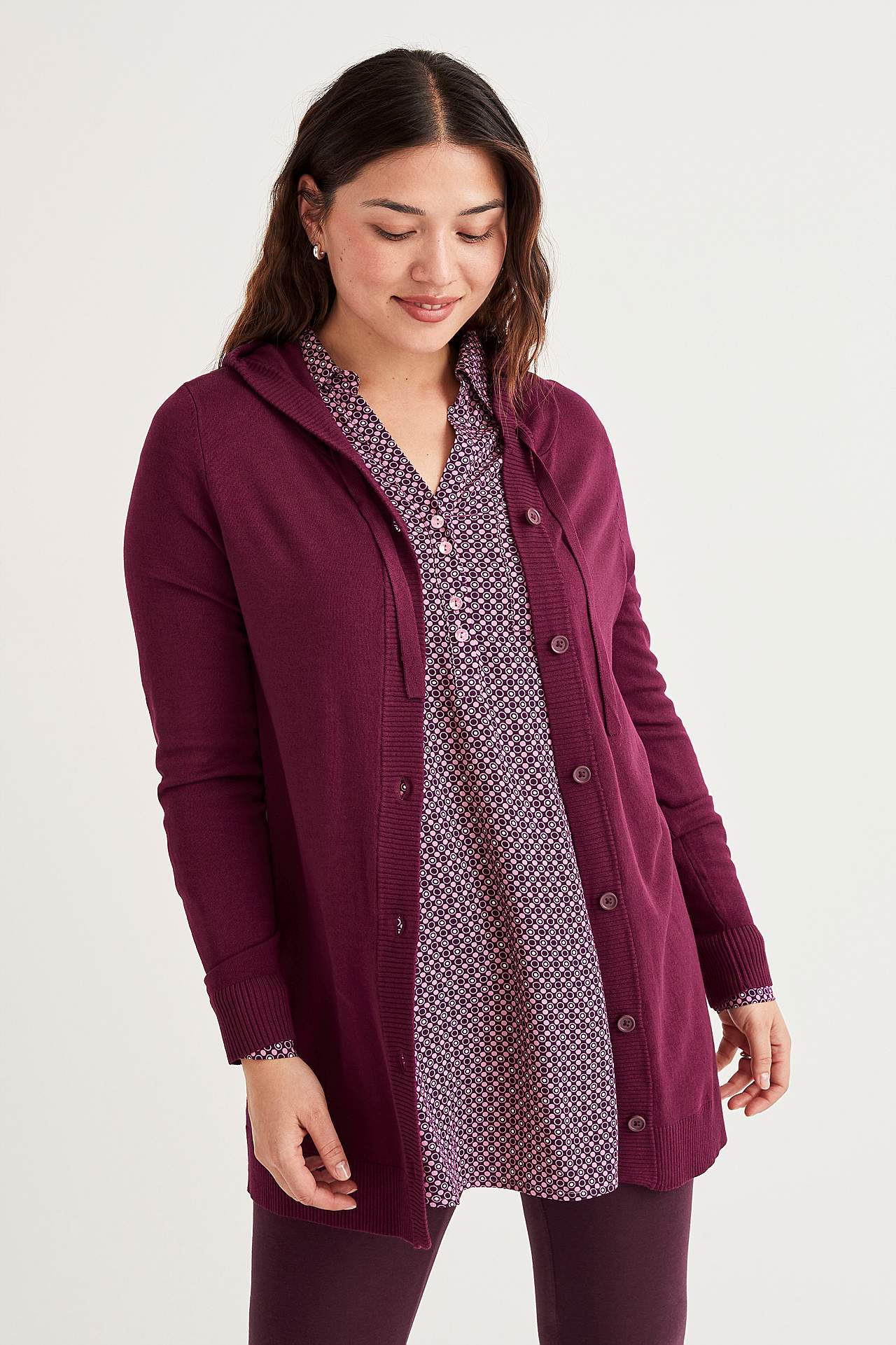 Tunika med skjortekrage