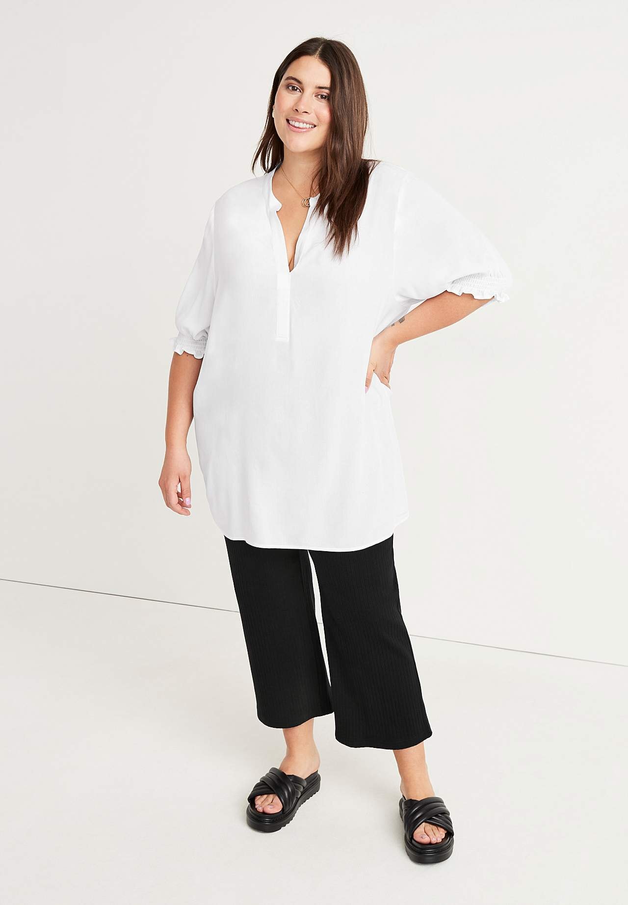 Ribbet culottes
