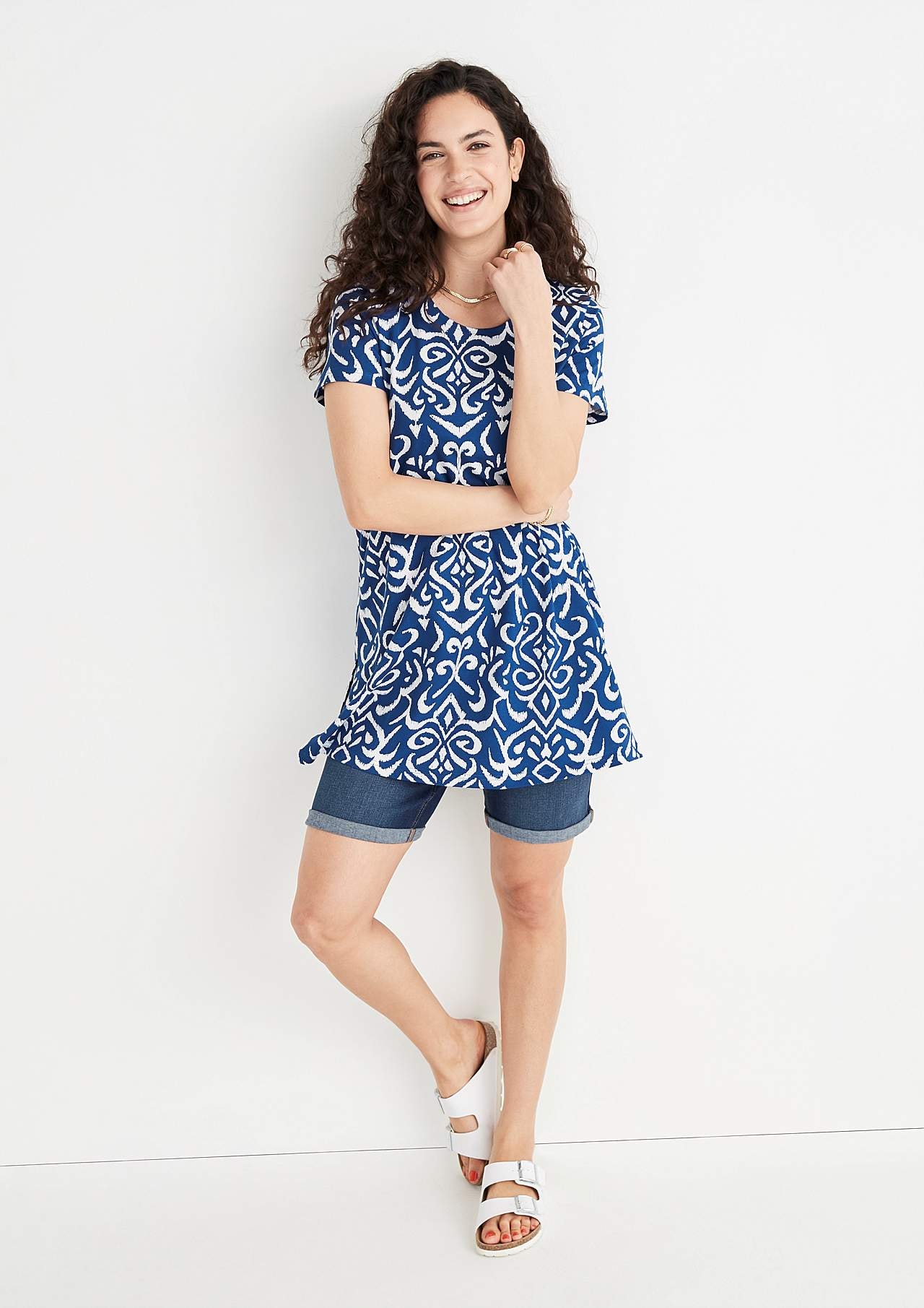 Lang jerseytunika Matilda